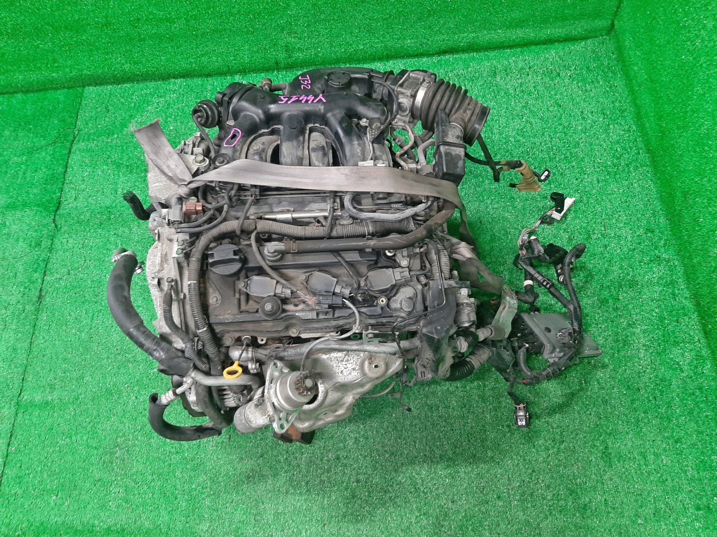Двигатель NISSAN TEANA J32 VQ25DE 369602A 1 ракурс
