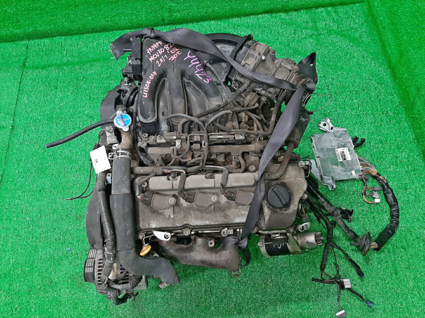 Двигатель TOYOTA WINDOM MCV30 1MZ-FE 1448740 1 ракурс