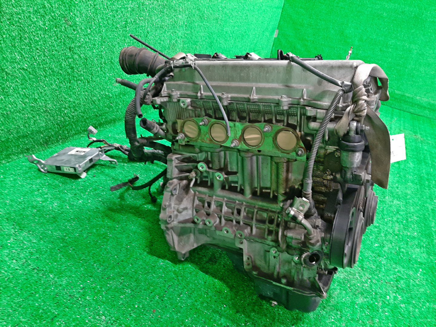 Двигатель TOYOTA COROLLA, PREMIO, COROLLA SPACIO, WISH, ALLION, COROLLA FIELDER, ALLEX, COROLLA RUNX, WILL VS ZZE124, ZZT245, ZZE124N, ZNE14G, ZZE124G, ZZE129 1ZZ-FE MEX 3 ракурс