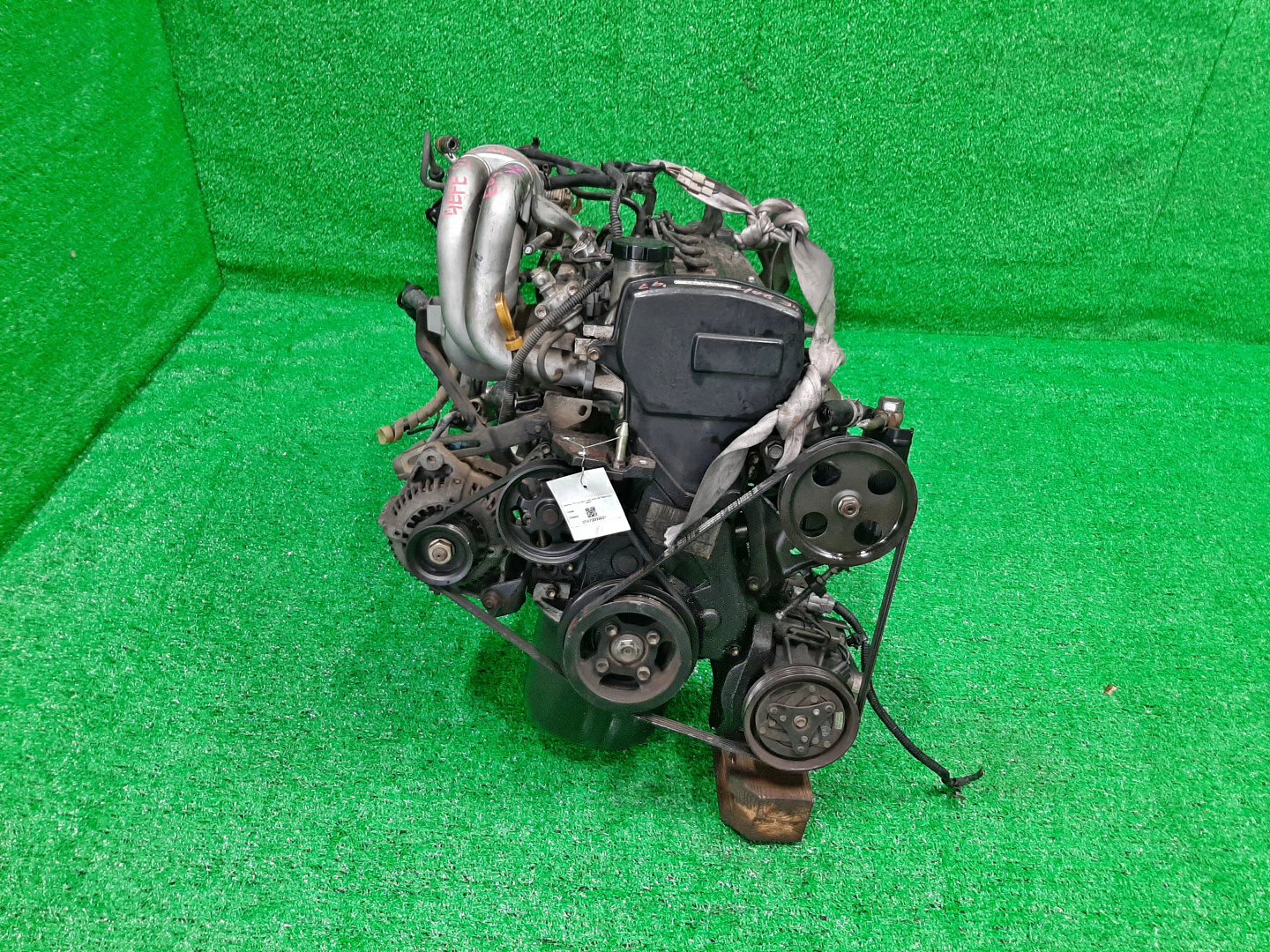 Двигатель TOYOTA COROLLA, SPRINTER, CORSA, STARLET, TERCEL, COROLLA II, CYNOS EE101, EE102, EE111, EE100, EL41, EL51, EP82, EP91, EL52 4E-FE TPAM 2 ракурс