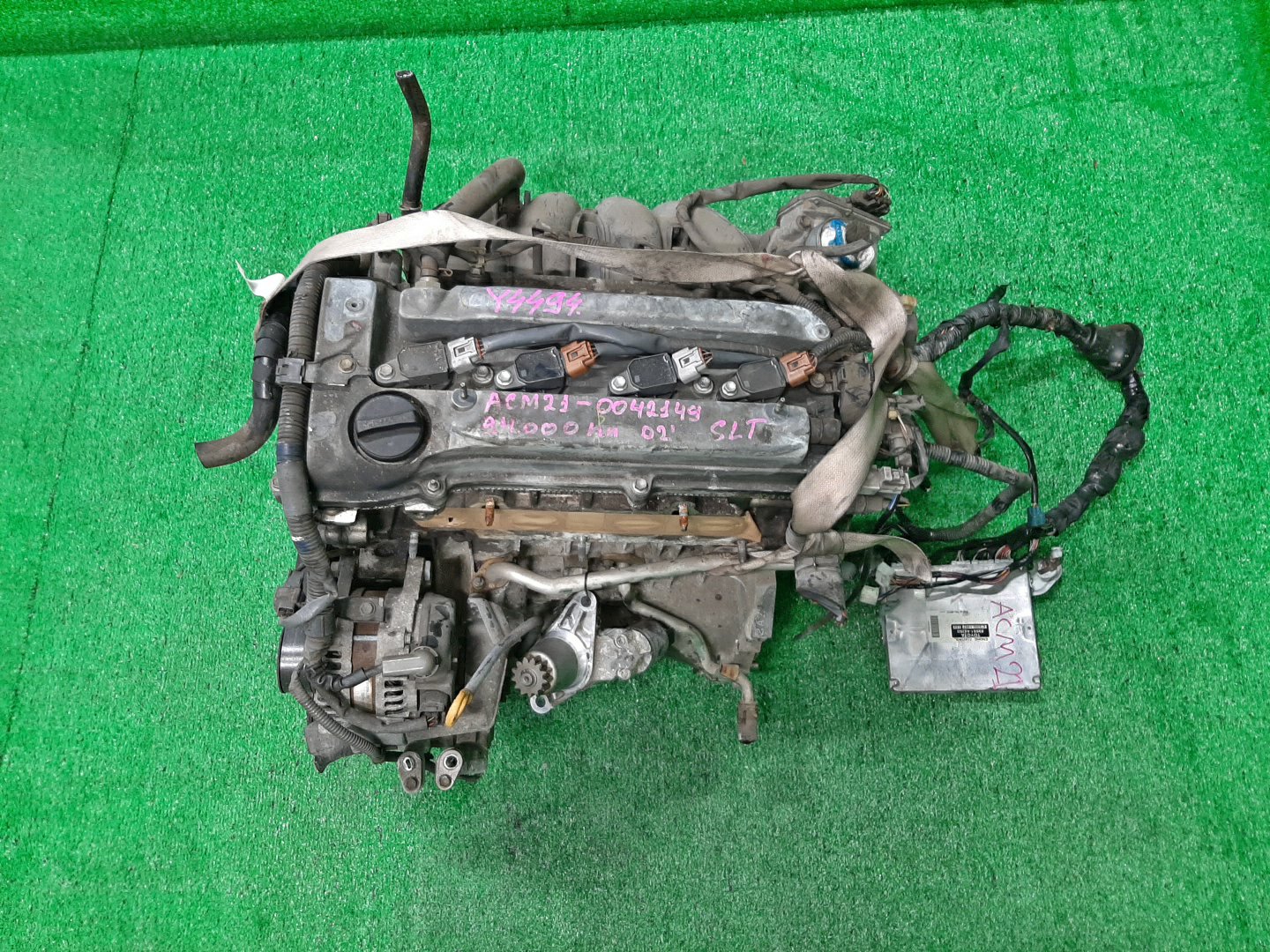 Двигатель TOYOTA IPSUM ACM21W, ACM26W 2AZ-FE ELECTRO 1 ракурс Двигатель TOYOTA IPSUM ACM21W, ACM26W 2AZ-FE ELECTRO 1 ракурс