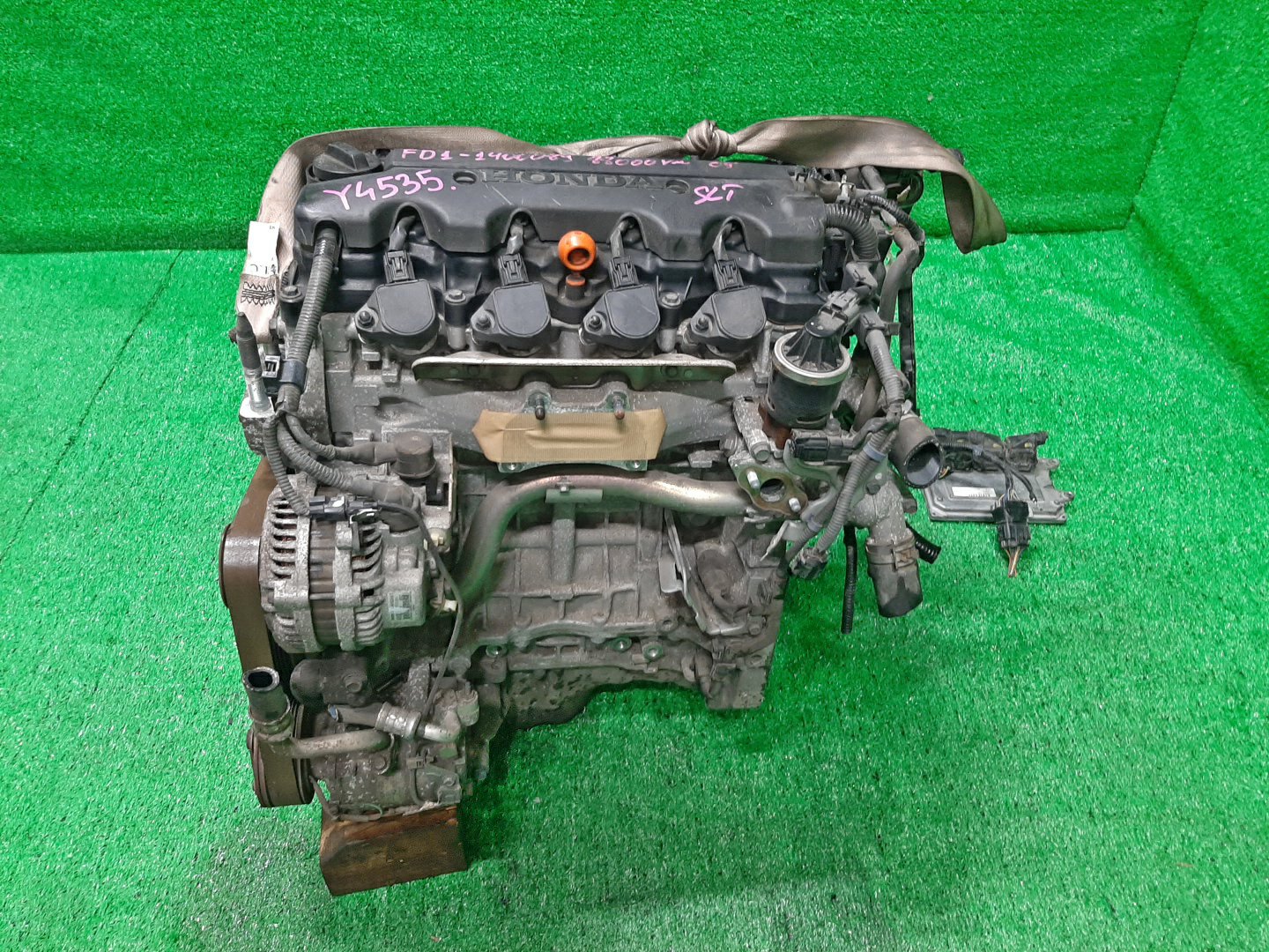 Двигатель HONDA CIVIC FD1 R18A 1080149 4 ракурс