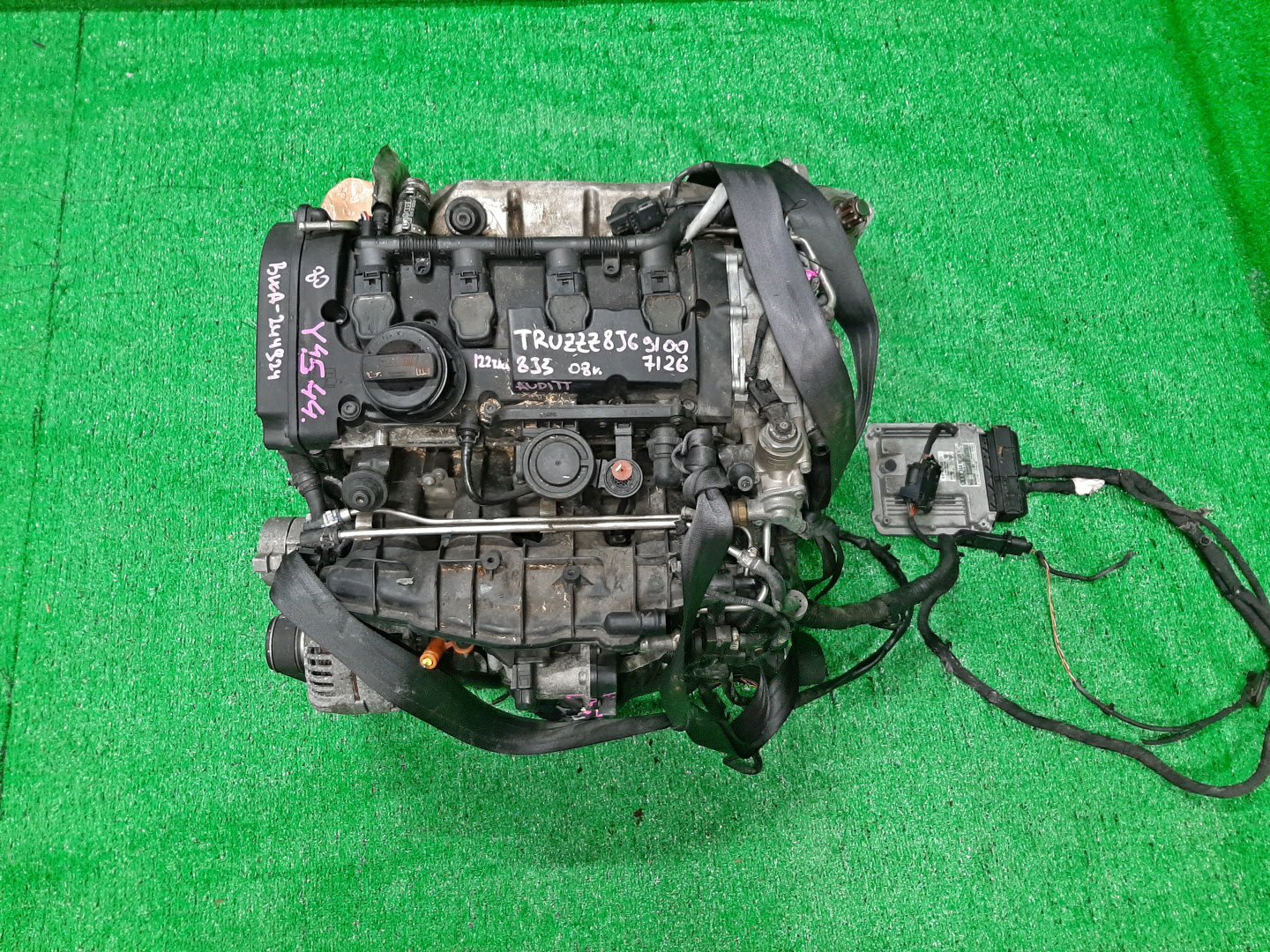 Двигатель AUDI GOLF, TT, EOS, JETTA, PASSAT, A3 MK5, 1K1, 8J3, 1F, 1K5, 1K2, 3C2, 3C, 3C5, 8P7, 8PA BPY, BWA, AXX 244924 1 ракурс