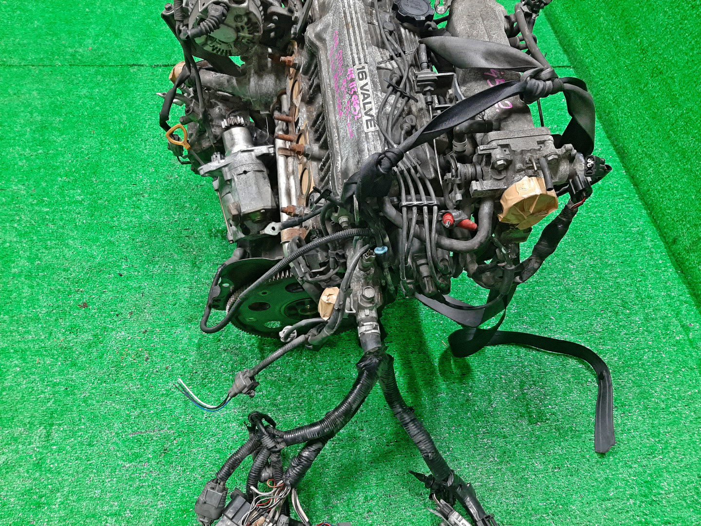 Двигатель TOYOTA CALDINA, CAMRY, CARINA, CORONA, CORONA EXIV, VISTA, CURREN, CARINA ED ST190G, SV30, SV40, ST190, ST180, ST200, ST208 4S-FE TPAM 5 ракурс