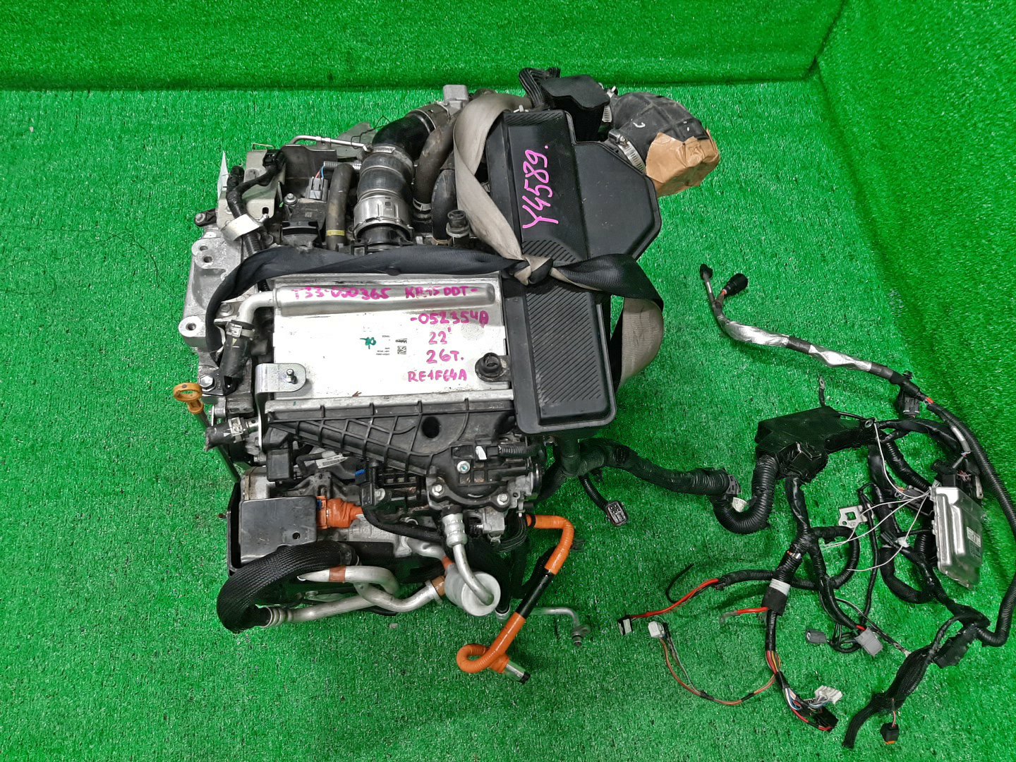 Двигатель NISSAN X-TRAIL T33, SNT33 KR15DDT 052354A 1 ракурс