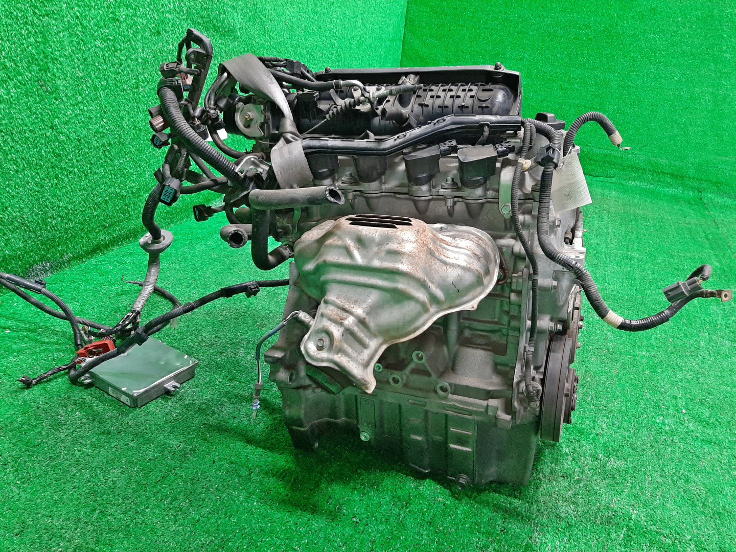 Двигатель HONDA FIT ARIA, FIT GD6, GD7, GD2, GD1 L13A I-DSI 3 ракурс