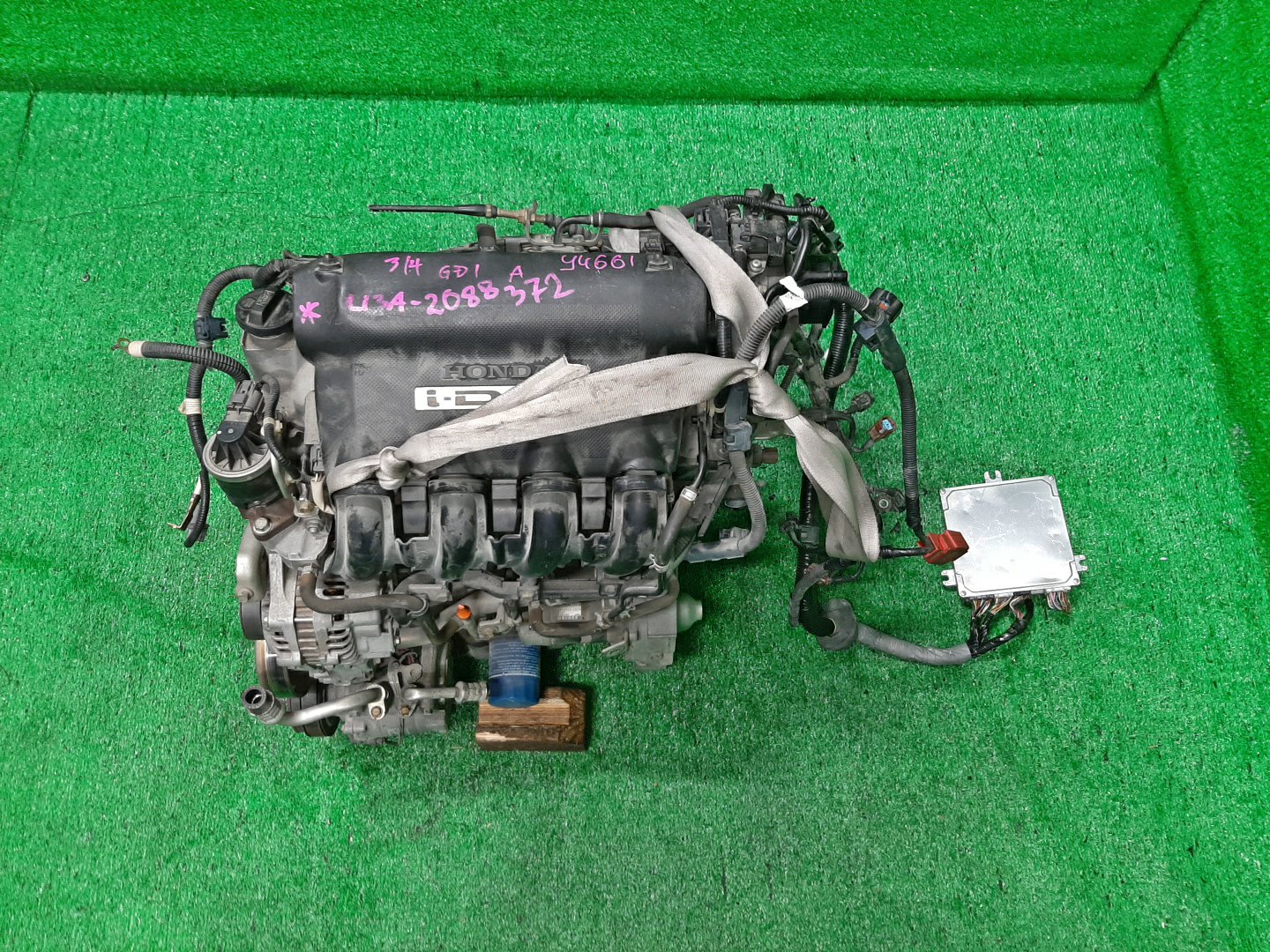 Двигатель HONDA FIT ARIA, FIT GD6, GD7, GD2, GD1 L13A I-DSI 1 ракурс