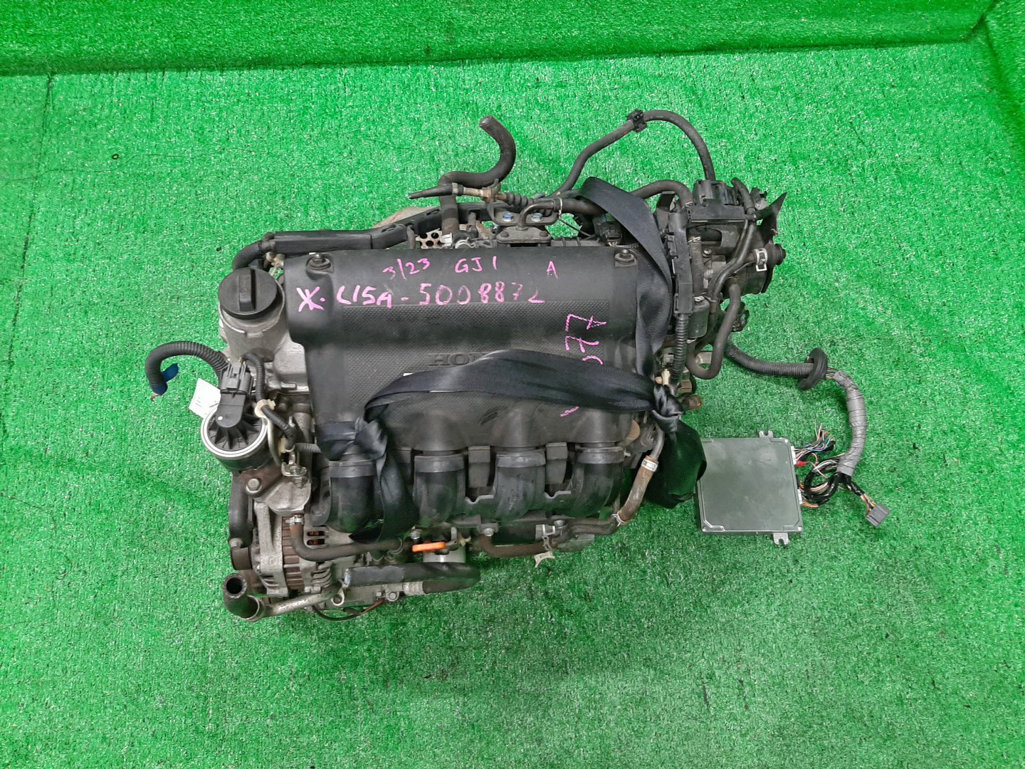 Двигатель HONDA AIRWAVE GJ1, GJ2 L15A VTEC 1 ракурс