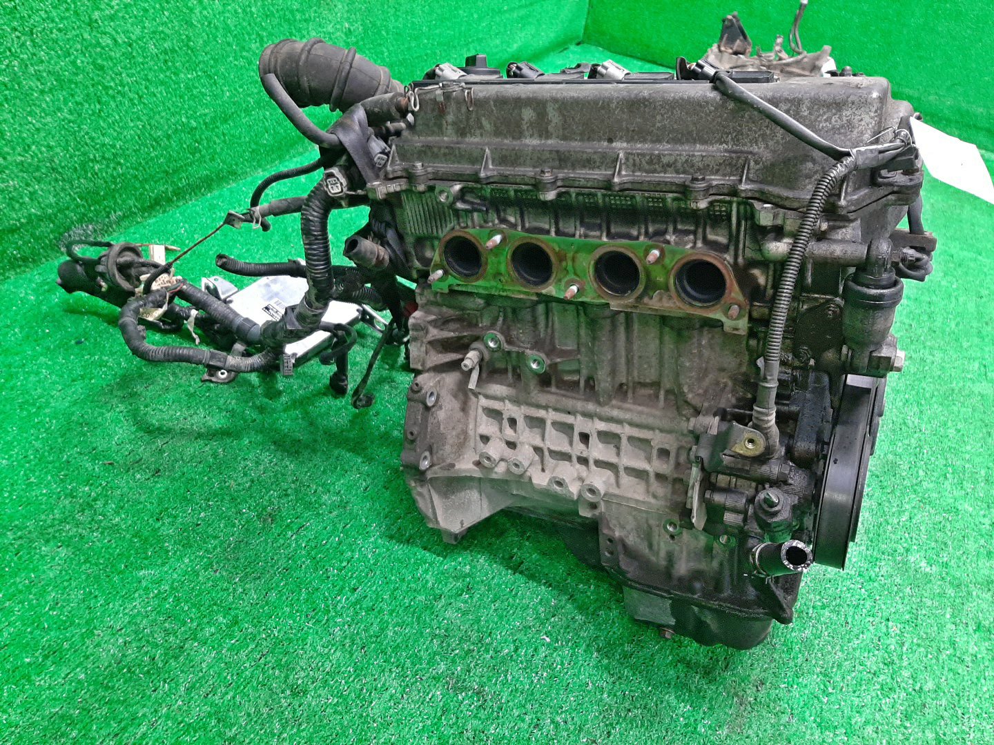Двигатель TOYOTA COROLLA, PREMIO, COROLLA SPACIO, WISH, ALLION, COROLLA FIELDER, ALLEX, COROLLA RUNX, WILL VS ZZE124, ZZT245, ZZE124N, ZNE14G, ZZE124G, ZZE129 1ZZ-FE MEX 3 ракурс