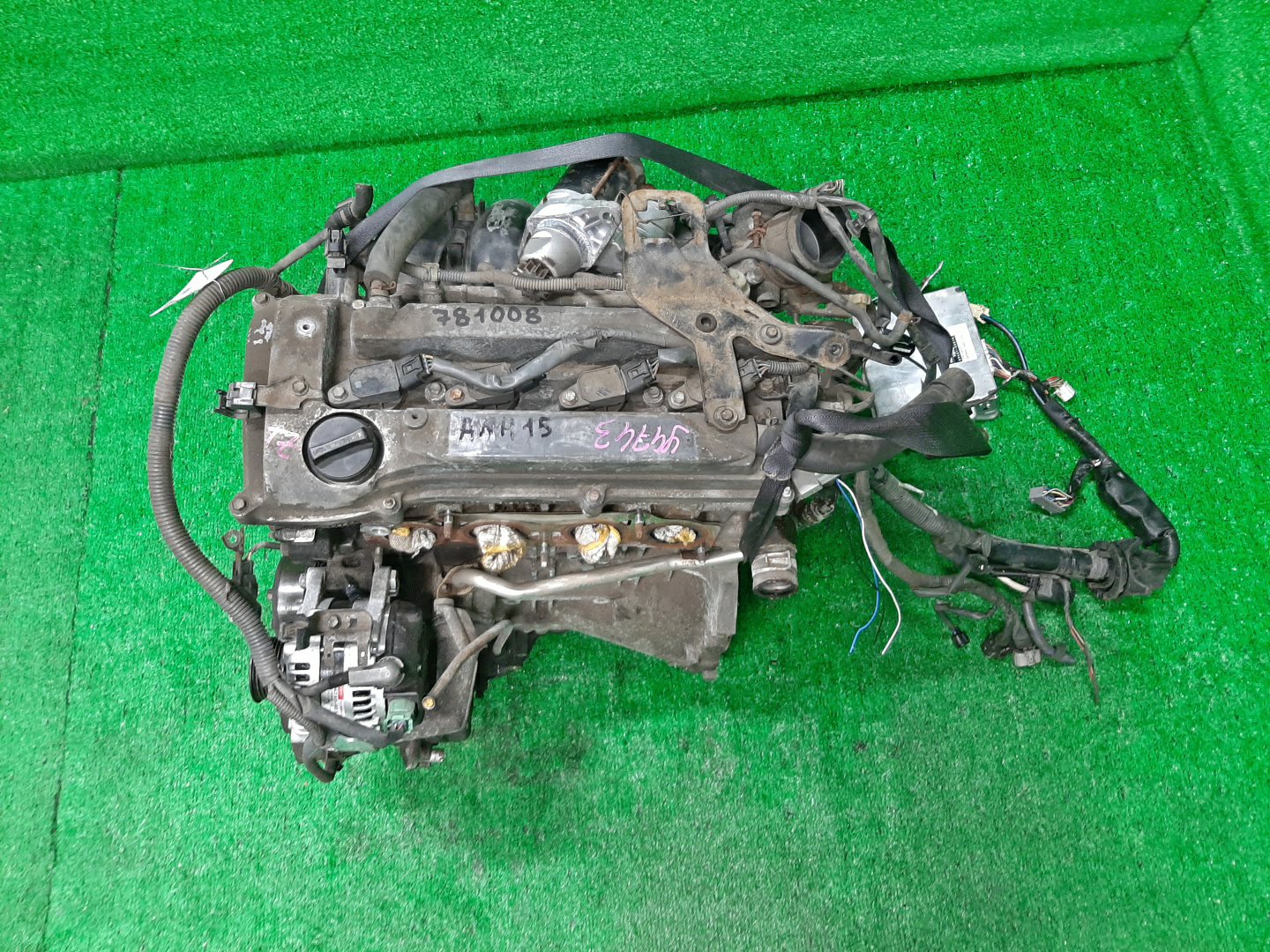 Двигатель TOYOTA ALPHARD ANH15W, ANH10W 2AZ-FE ELECTRO 1 ракурс Двигатель TOYOTA ALPHARD ANH15W, ANH10W 2AZ-FE ELECTRO 1 ракурс