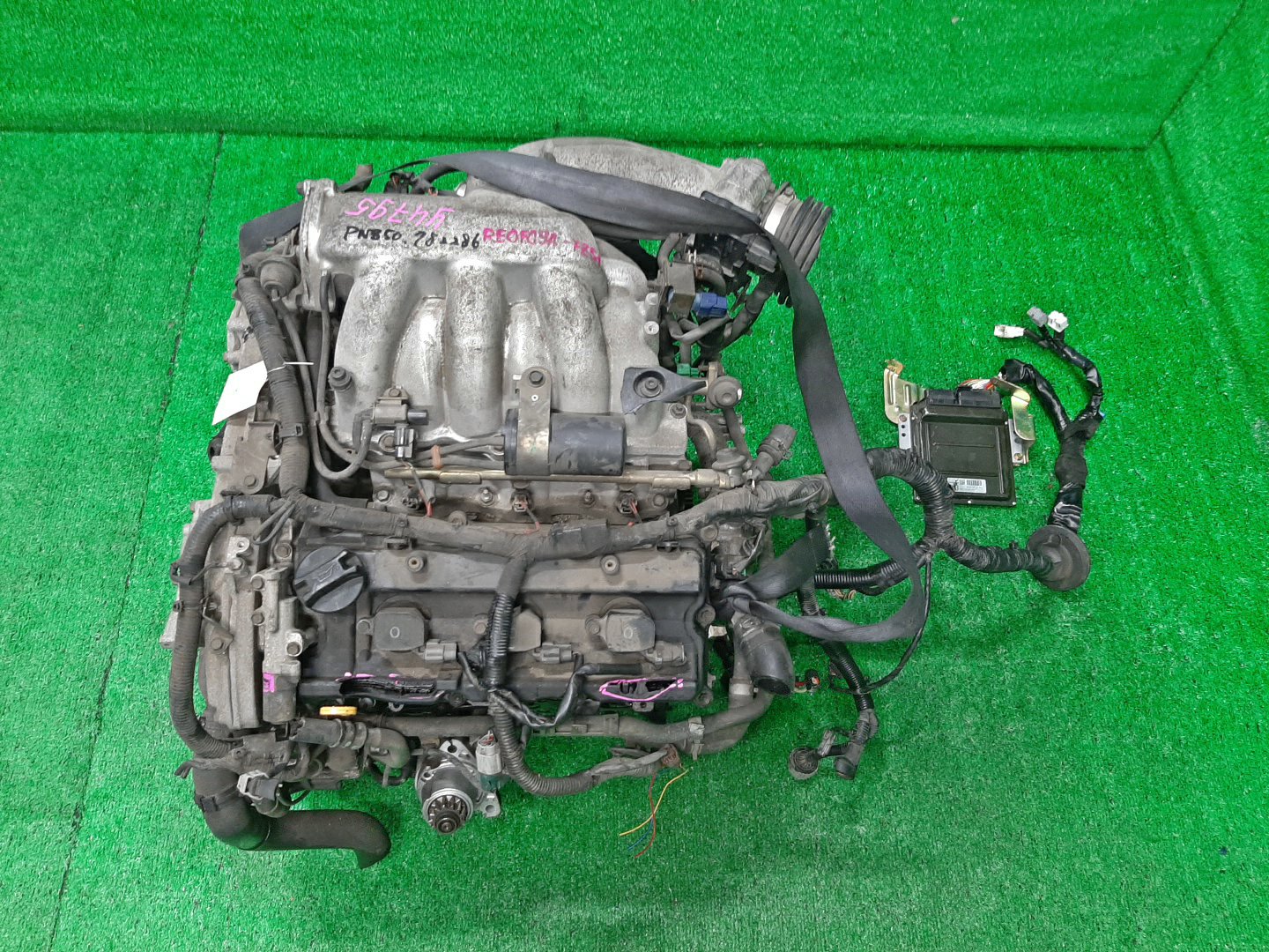 Двигатель NISSAN MURANO PNZ50 VQ35DE 610758B 1 ракурс