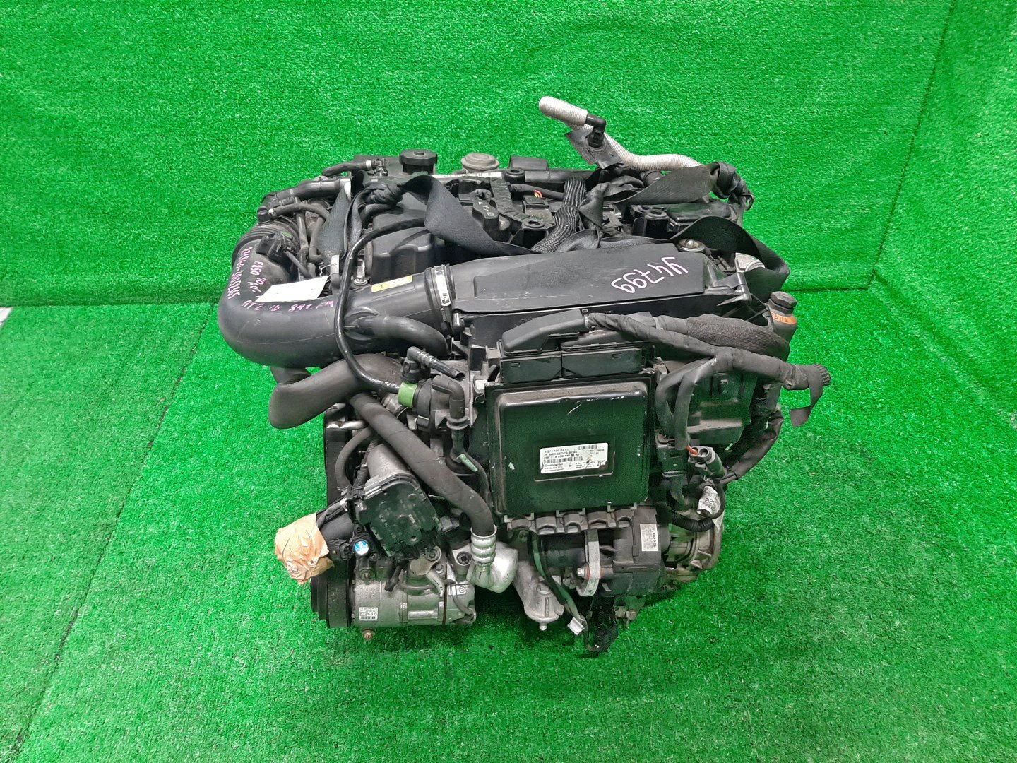 Двигатель MERCEDES-BENZ C-Class, E-Class, SLK-Class, E200, C200 S204, C204, 204248, W204.048, W204, W212, A207, 212247C, 212047C, 172448, R172.448, S212 M271DE18AL, 271860 M271DE18AL 4 ракурс
