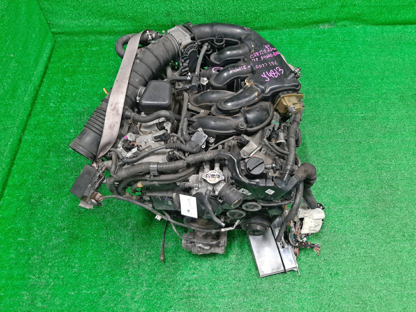 Двигатель TOYOTA CROWN, MARK X, IS250, IS250C GRS180, GRS200, GRX120, GRX130, GSE20 4GR-FSE 0077356 1 ракурс