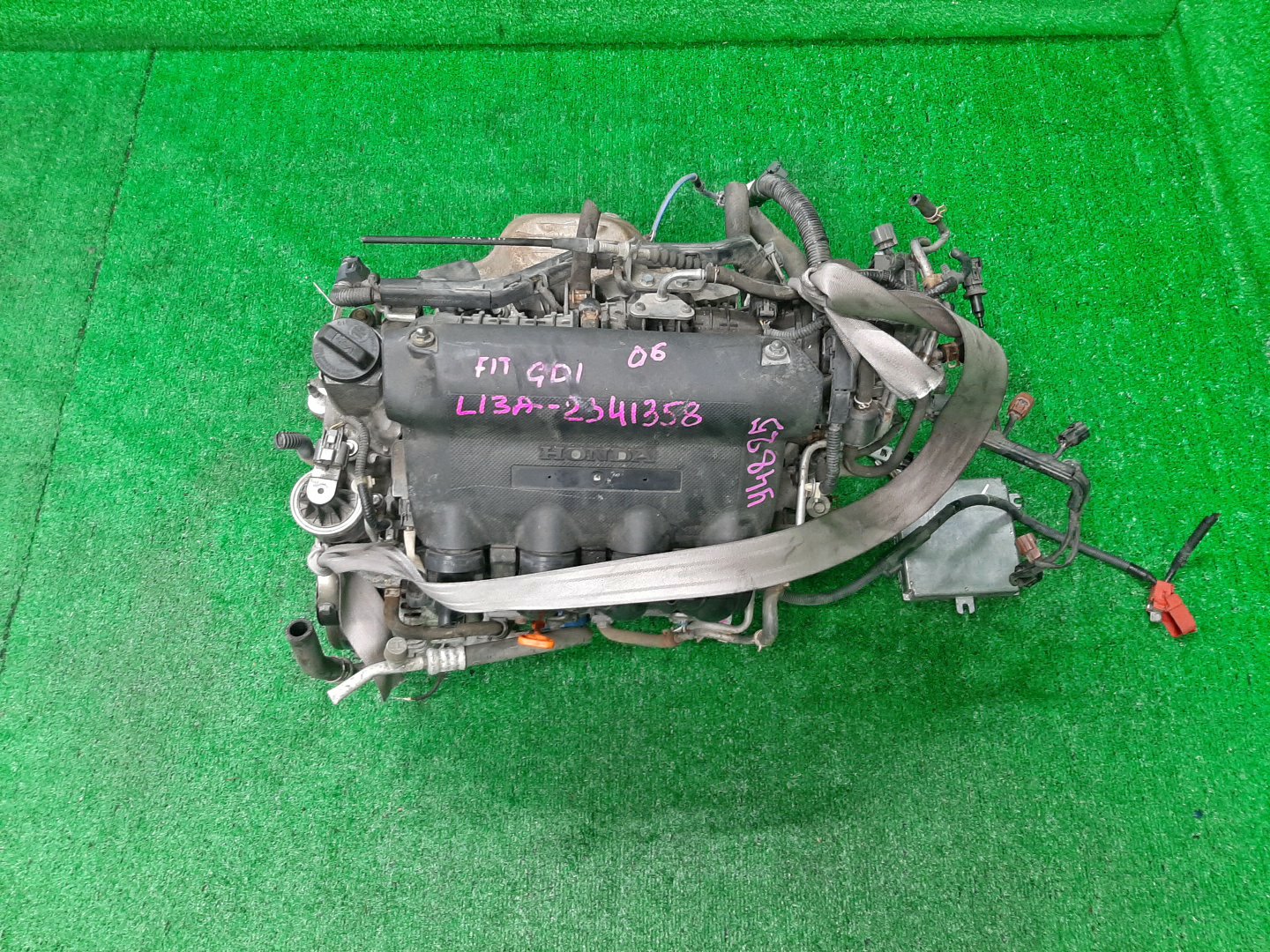 Двигатель HONDA FIT ARIA, FIT GD6, GD7, GD2, GD1 L13A I-DSI 1 ракурс