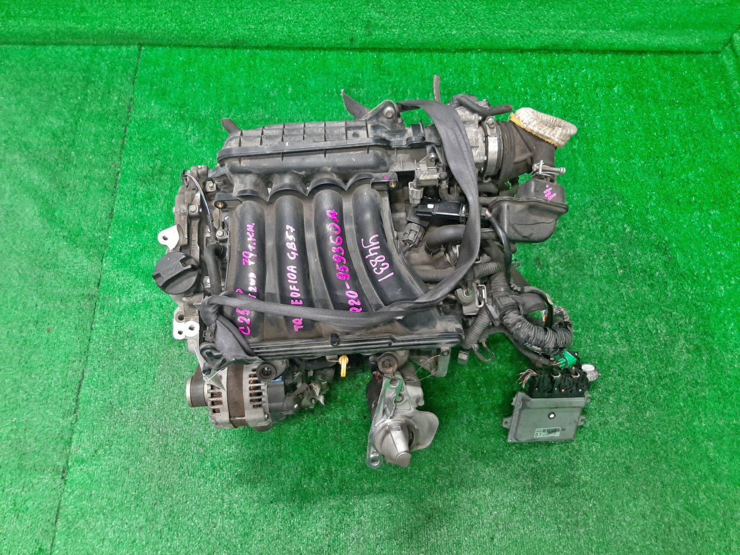 Двигатель NISSAN LANDY, SERENA SC25, CC25, C25 MR20DE 959360A 1 ракурс
