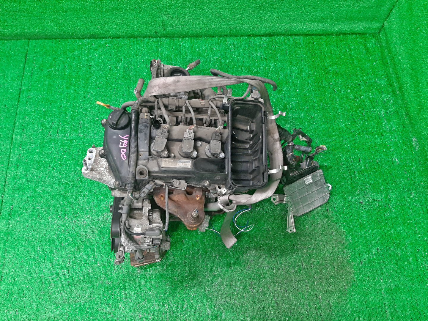 Двигатель TOYOTA VITZ KSP90 1KR-FE 0920458 1 ракурс