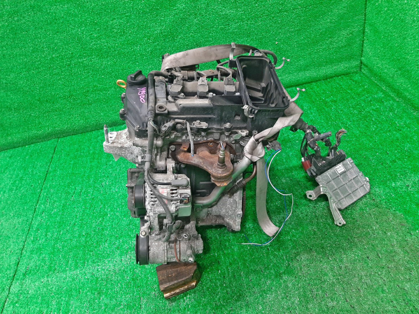 Двигатель TOYOTA VITZ KSP90 1KR-FE 0920458 4 ракурс