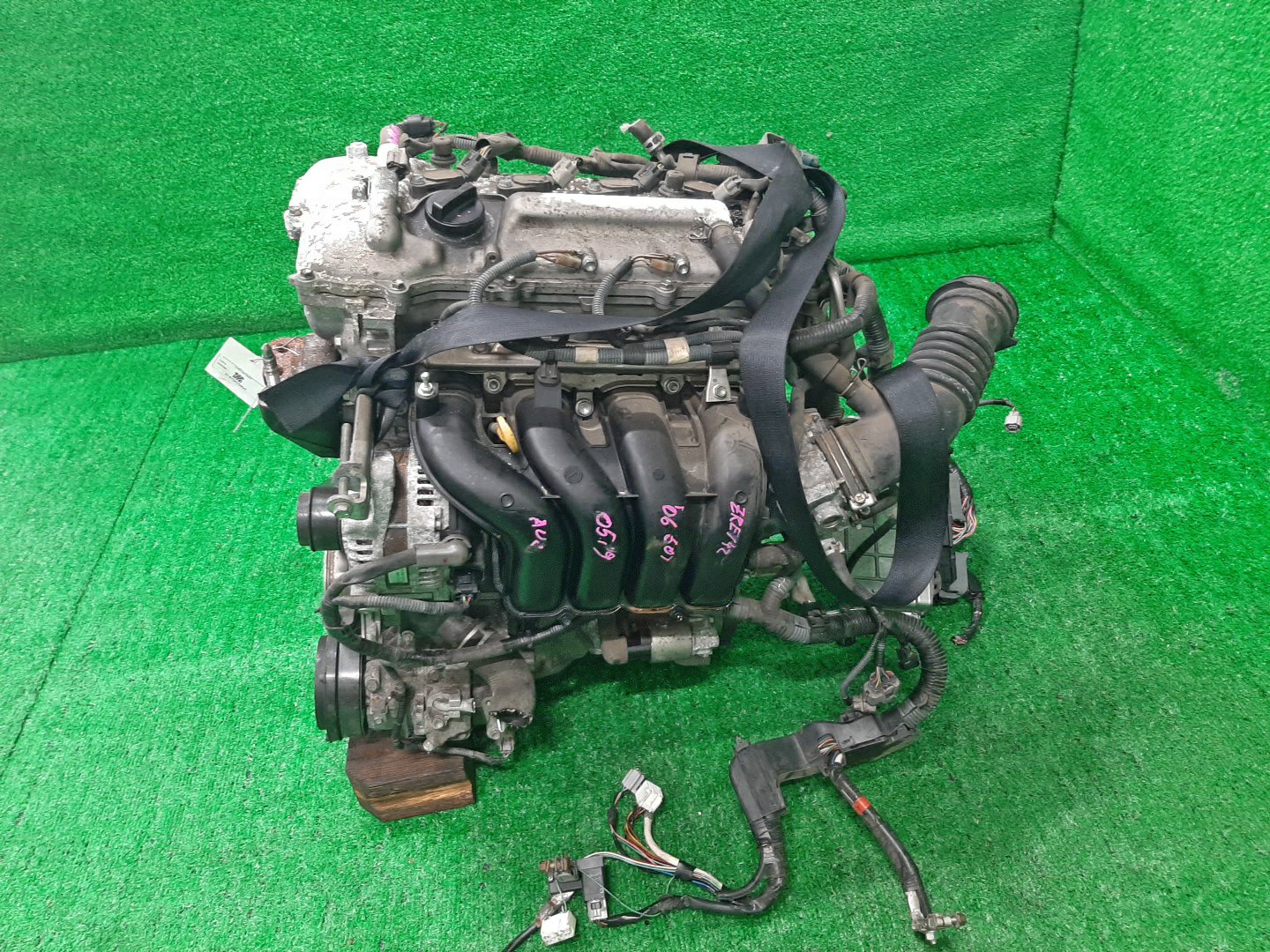 Двигатель TOYOTA IST, PREMIO, ALLION, COROLLA FIELDER, AURIS, COROLLA RUMION, COROLLA  AXIO ZSP110, ZRT265, ZRT260, ZRE144G, ZRE142G, ZRE154N, ZRE152H, ZRE152, ZRE152N, ZRE142, ZRE144 2ZR-FE 0004096 4 ракурс