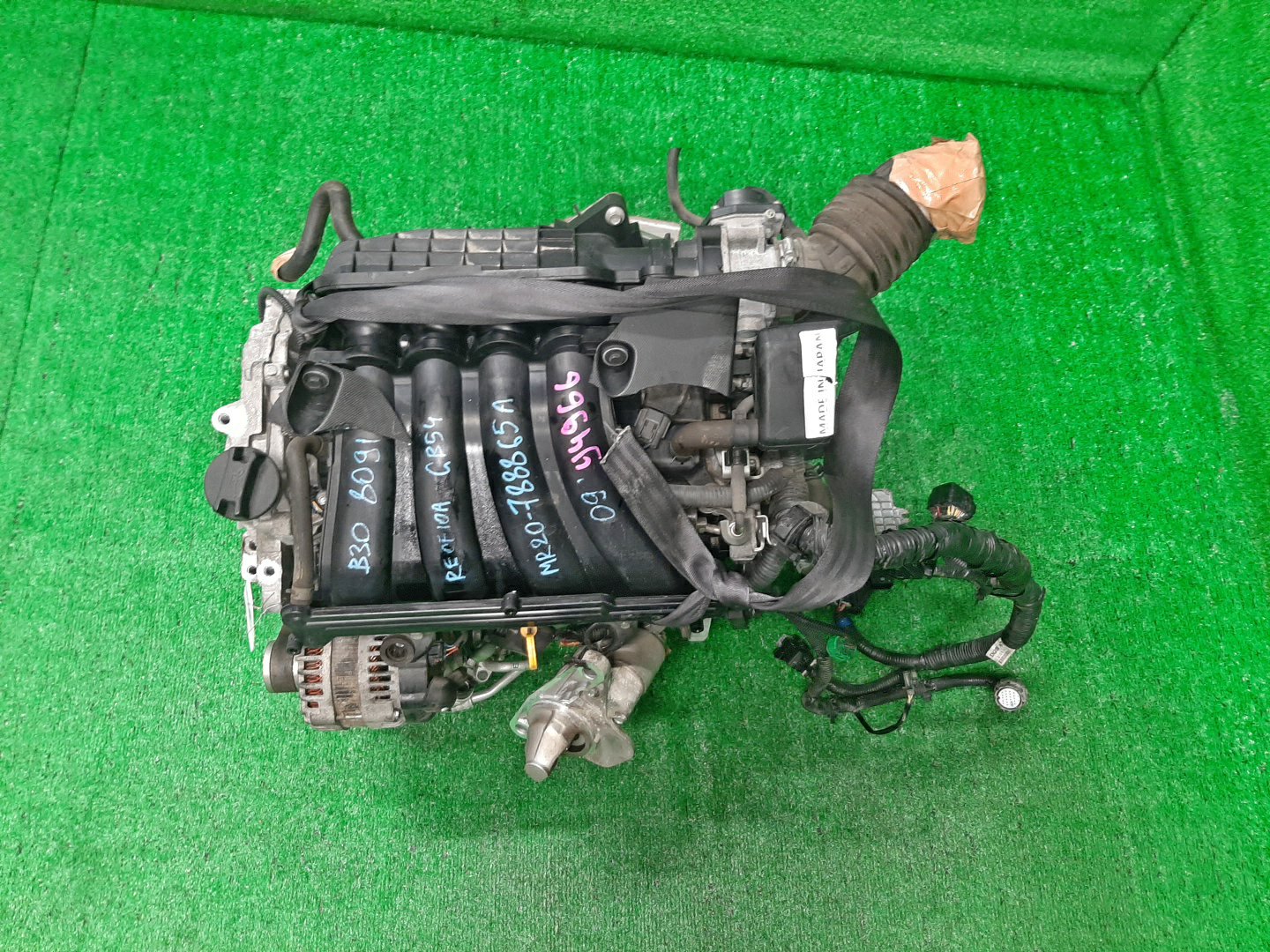 Двигатель NISSAN LAFESTA B30 MR20DE 788865A 1 ракурс