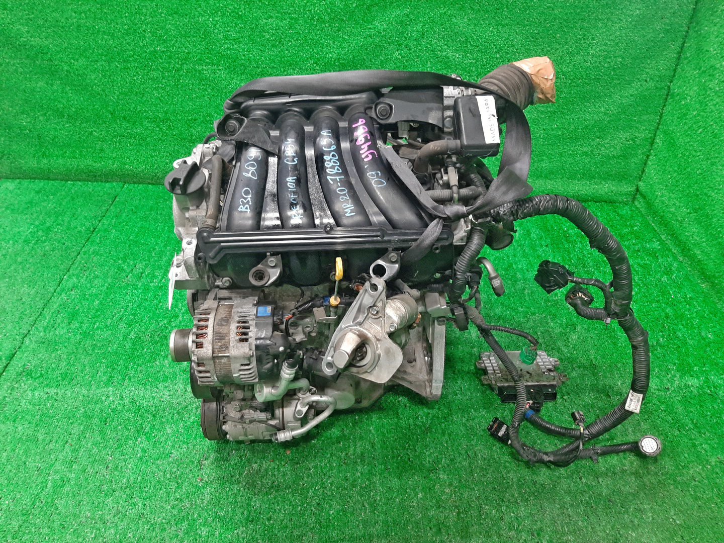 Двигатель NISSAN LAFESTA B30 MR20DE 788865A 4 ракурс