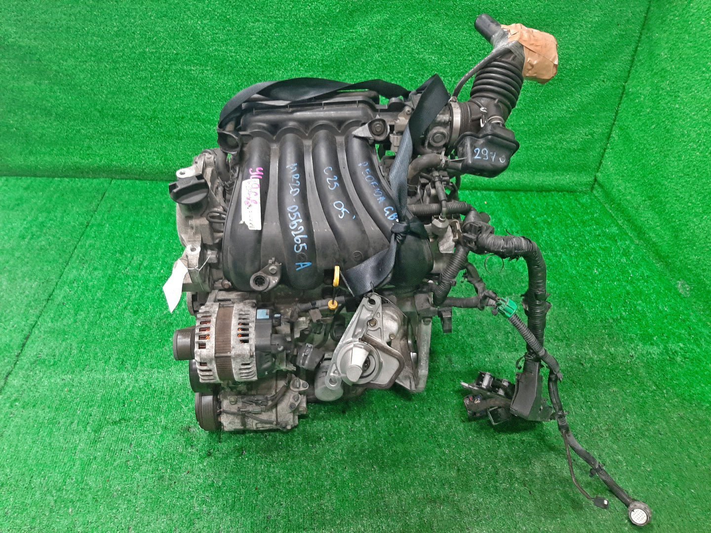 Двигатель NISSAN LANDY, SERENA SC25, CC25, C25 MR20DE NO EGR 4 ракурс