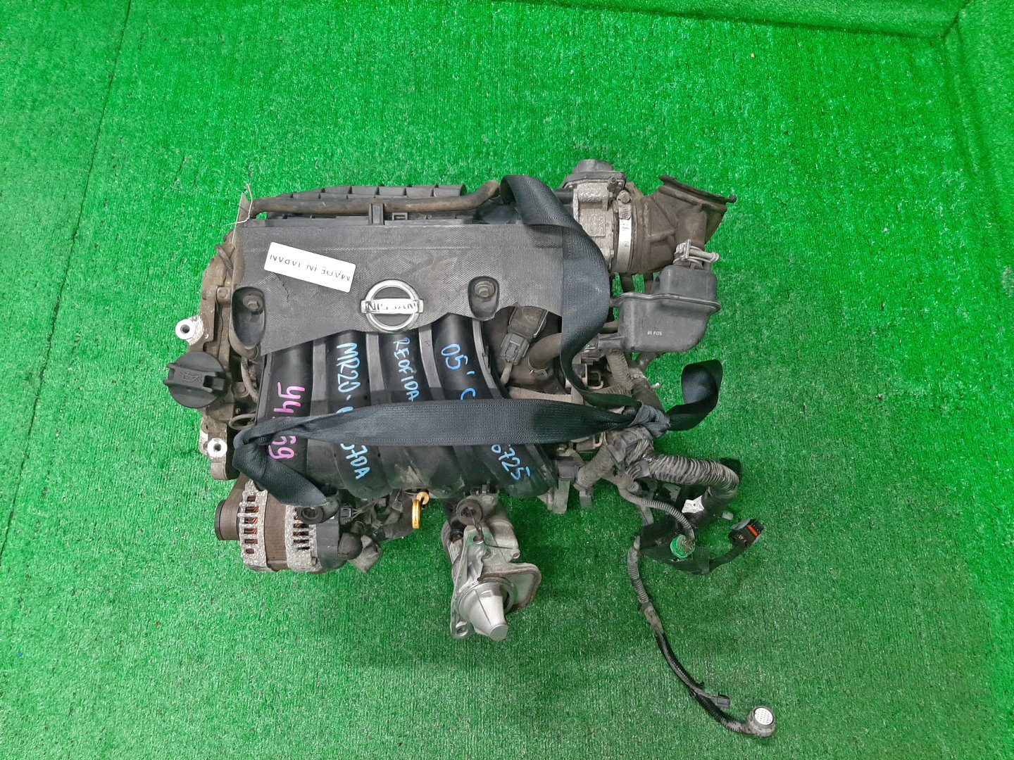 Двигатель NISSAN LANDY, SERENA SC25, CC25, C25 MR20DE NO EGR 1 ракурс