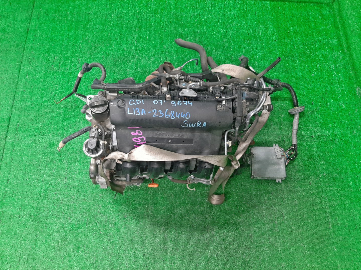 Двигатель HONDA FIT ARIA, FIT GD6, GD7, GD2, GD1 L13A I-DSI 1 ракурс