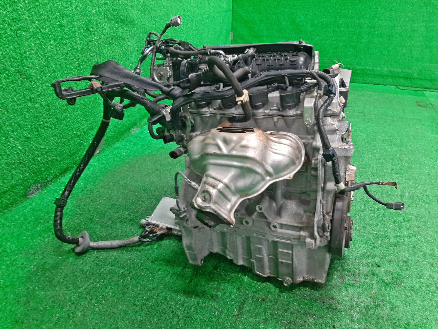 Двигатель HONDA FIT ARIA, FIT GD6, GD7, GD2, GD1 L13A I-DSI 3 ракурс