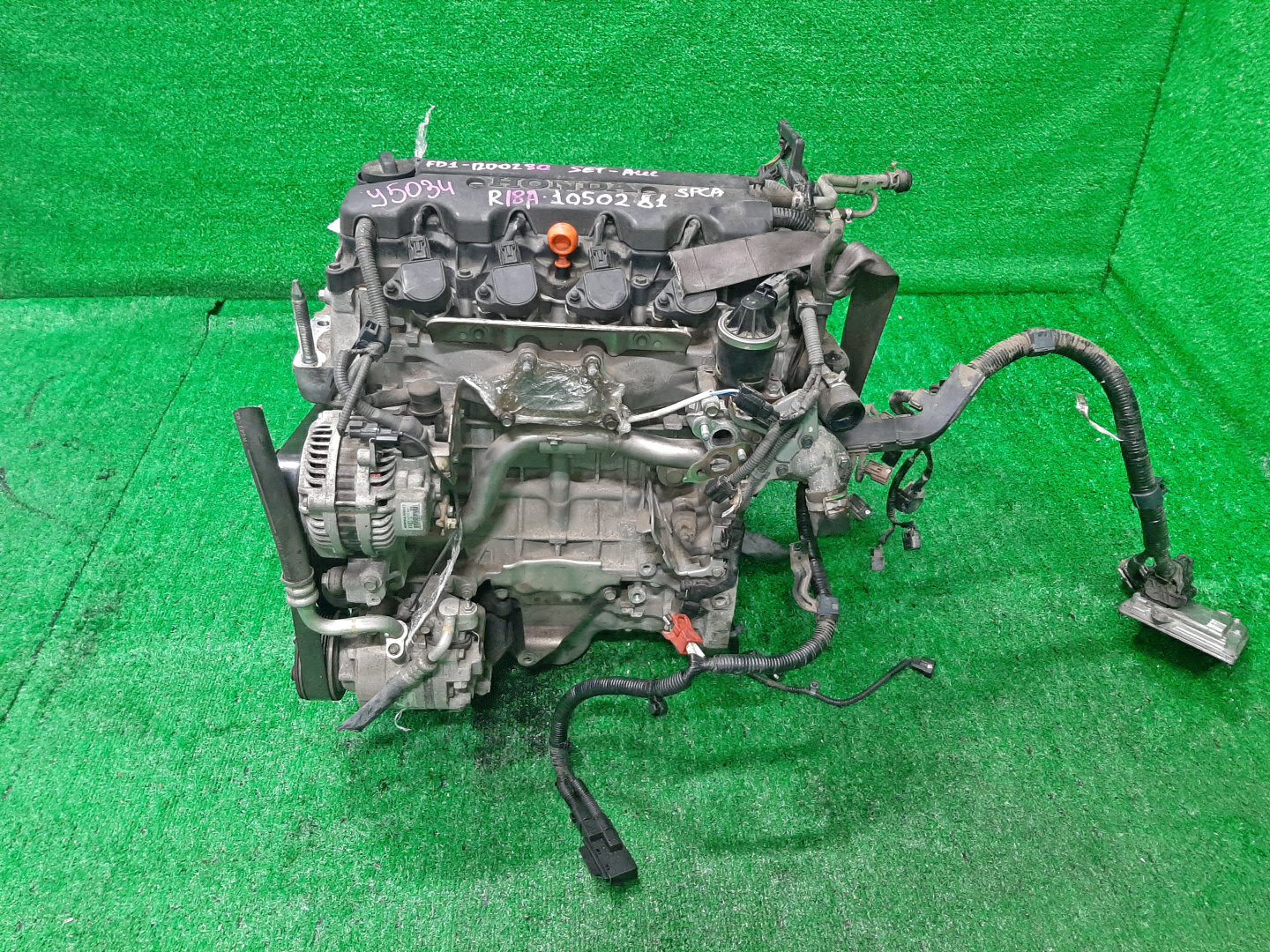 Двигатель HONDA CIVIC FD1 R18A 1050281 4 ракурс