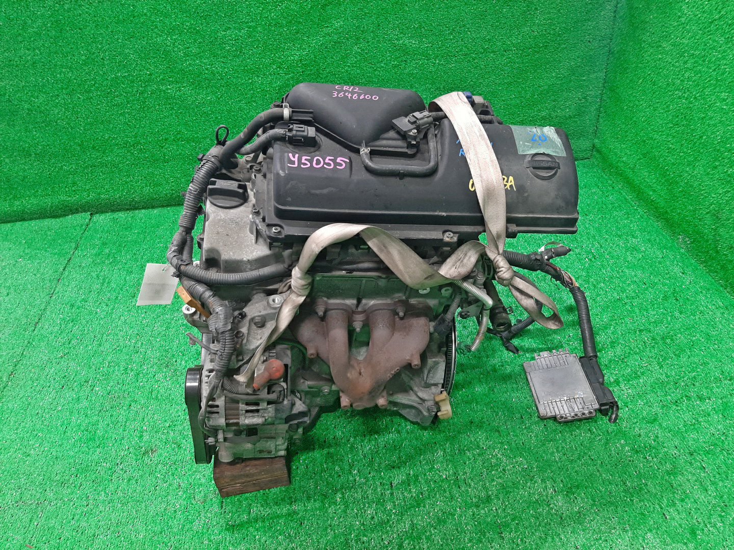 Двигатель NISSAN MARCH AK12 CR12DE 022763A 4 ракурс