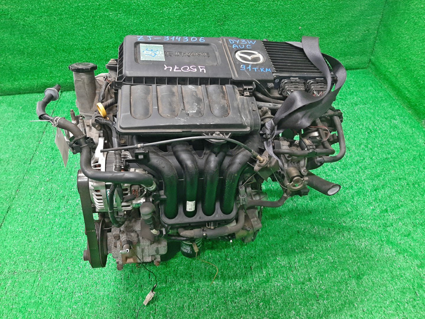 Двигатель MAZDA DEMIO DY3W ZJ-VE MEX 4 ракурс