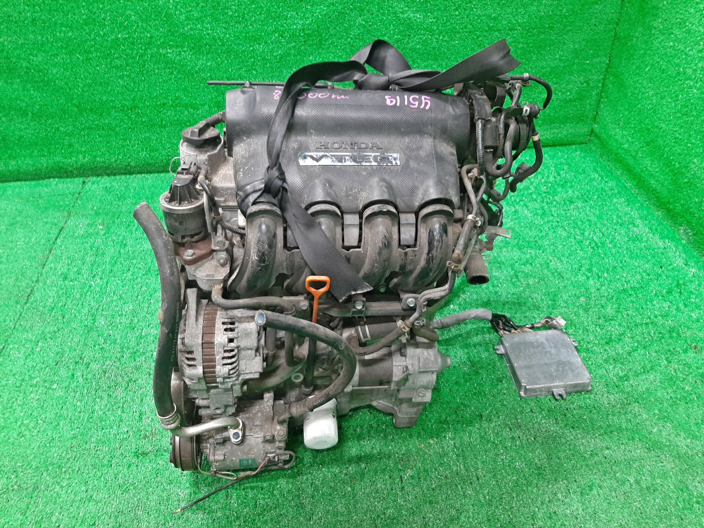 Двигатель HONDA AIRWAVE GJ1, GJ2 L15A VTEC 4 ракурс
