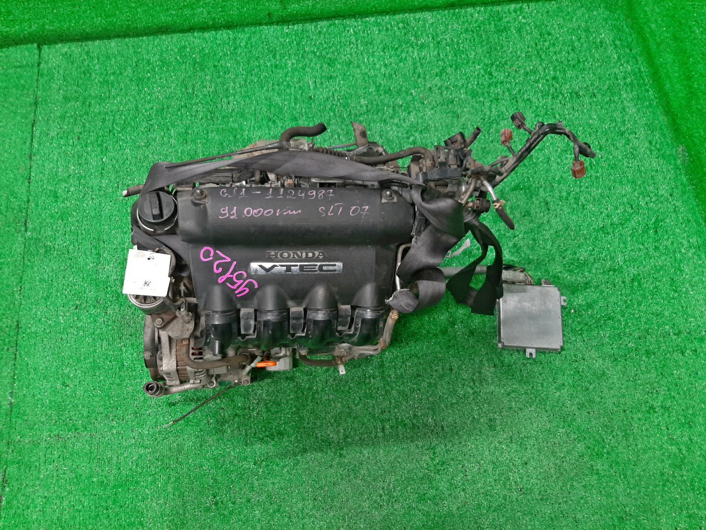 Двигатель HONDA AIRWAVE GJ1, GJ2 L15A VTEC 1 ракурс