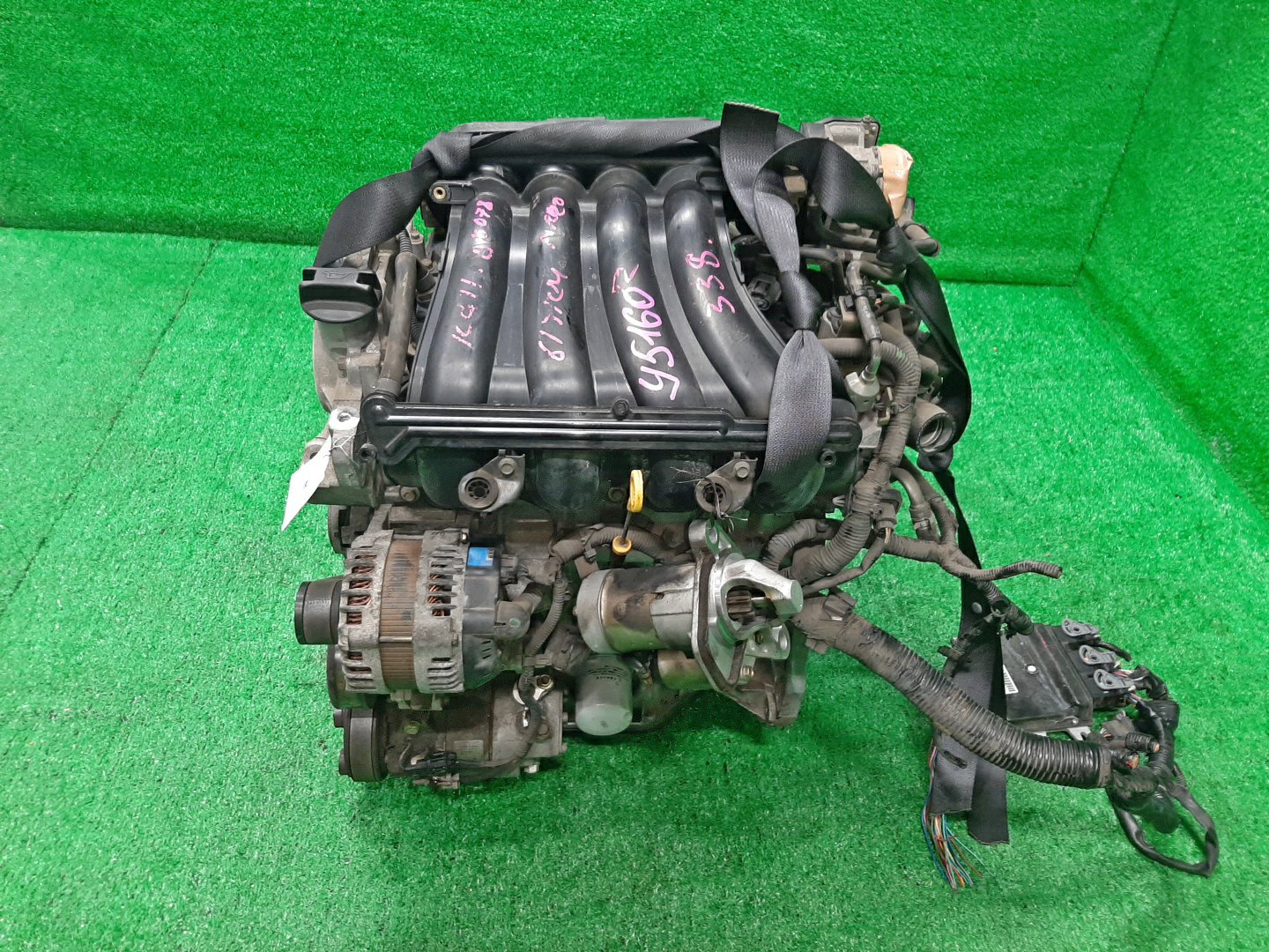 Двигатель NISSAN BLUEBIRD SYLPHY KG11 MR20DE 140085A 4 ракурс