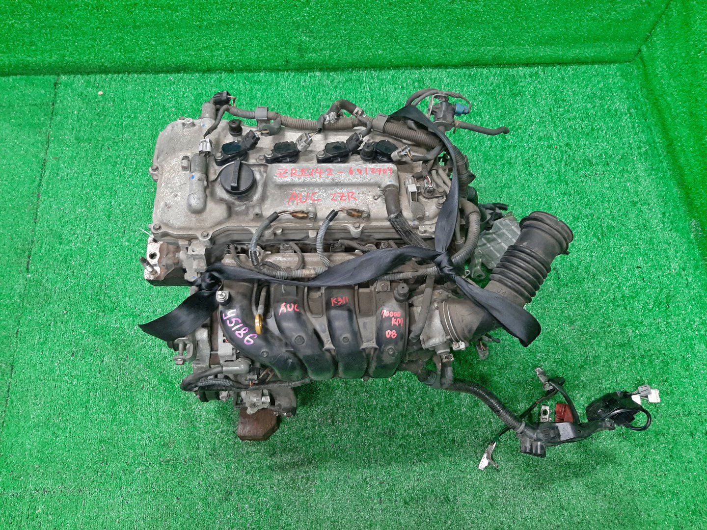 Двигатель TOYOTA IST, PREMIO, ALLION, COROLLA FIELDER, AURIS, COROLLA RUMION, COROLLA  AXIO ZSP110, ZRT265, ZRT260, ZRE144G, ZRE142G, ZRE154N, ZRE152H, ZRE152, ZRE152N, ZRE142, ZRE144 2ZR-FE A280541 1 ракурс