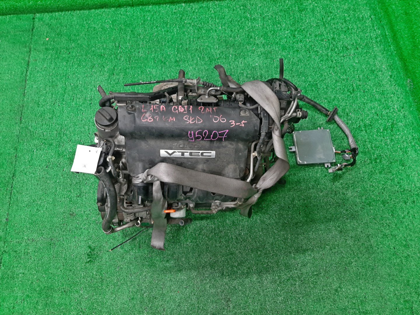 Двигатель HONDA AIRWAVE GJ1, GJ2 L15A VTEC 1 ракурс