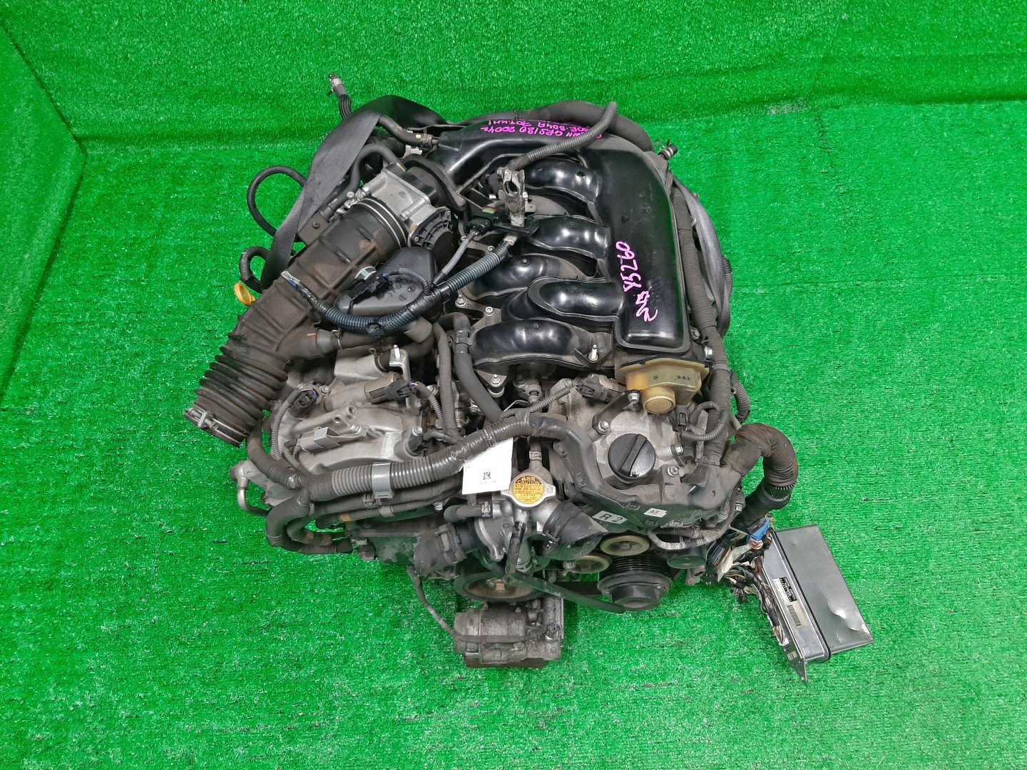 Двигатель TOYOTA CROWN, MARK X, IS250, IS250C GRS180, GRS200, GRX120, GRX130, GSE20 4GR-FSE 0010002 1 ракурс