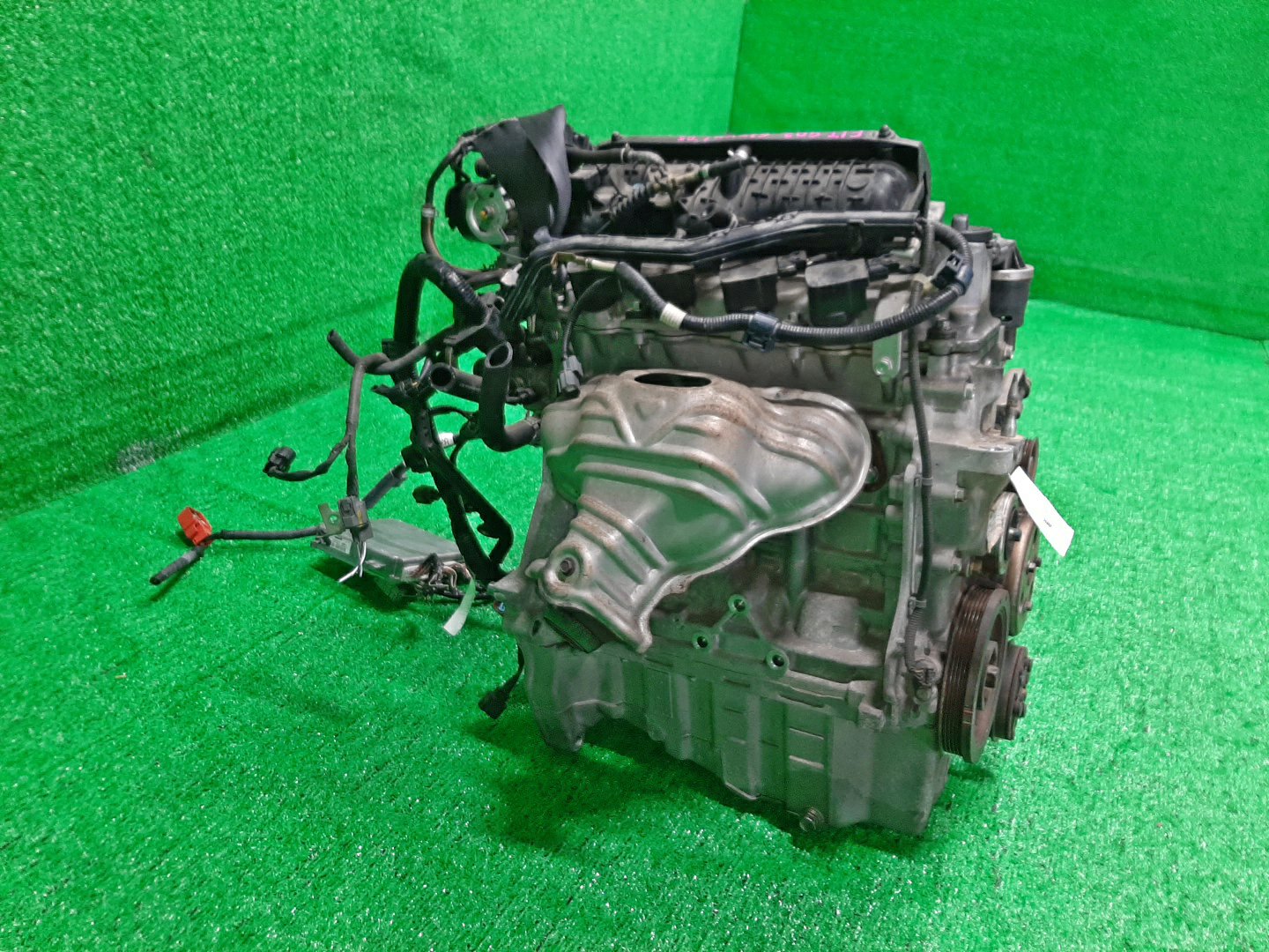 Двигатель HONDA FIT ARIA, FIT GD6, GD7, GD2, GD1 L13A I-DSI 3 ракурс