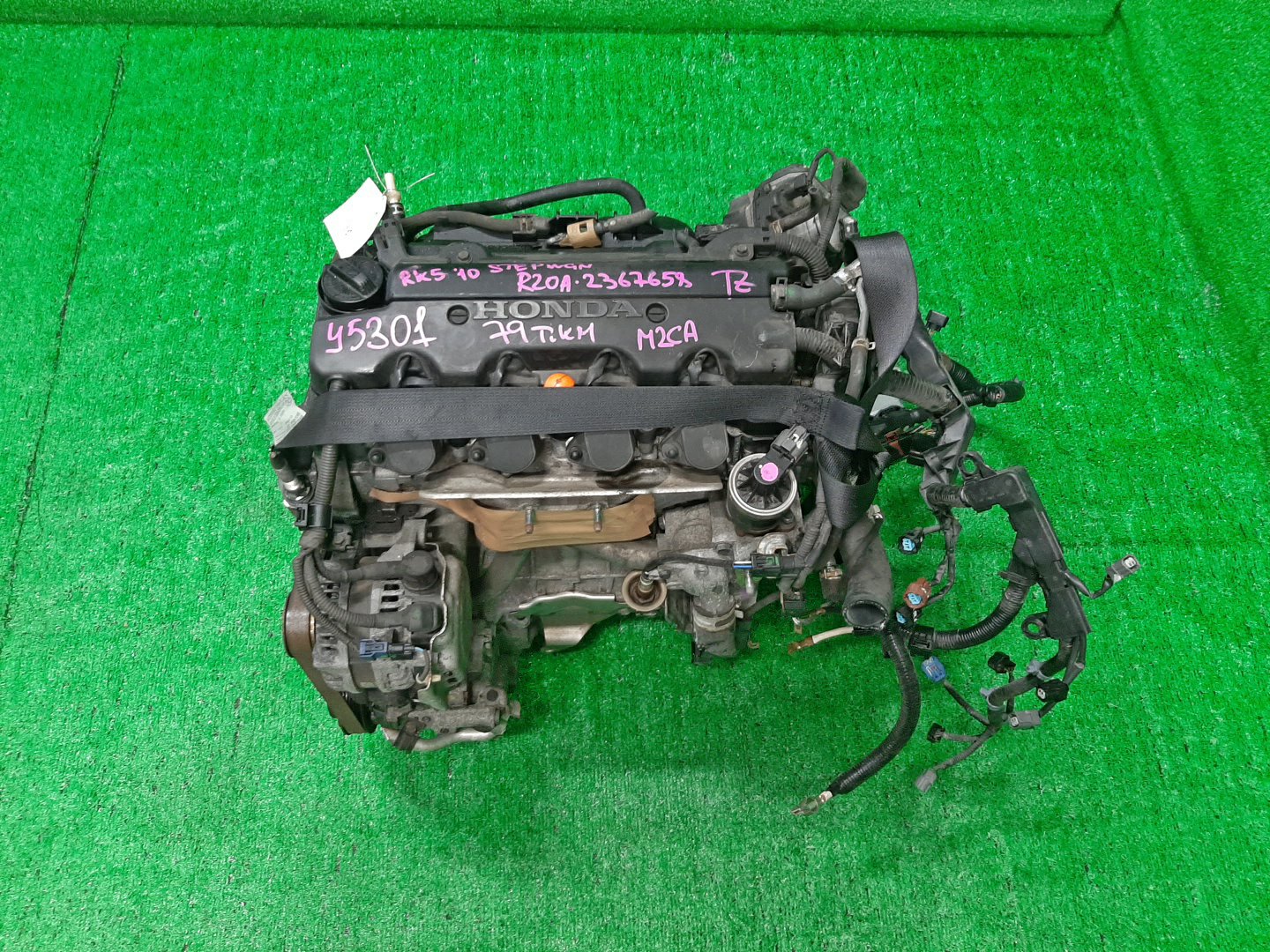 Двигатель HONDA STEPWGN RK1, RK5, RK3, RK7 R20A 2367658 1 ракурс Двигатель HONDA STEPWGN RK1, RK5, RK3, RK7 R20A 2367658 1 ракурс
