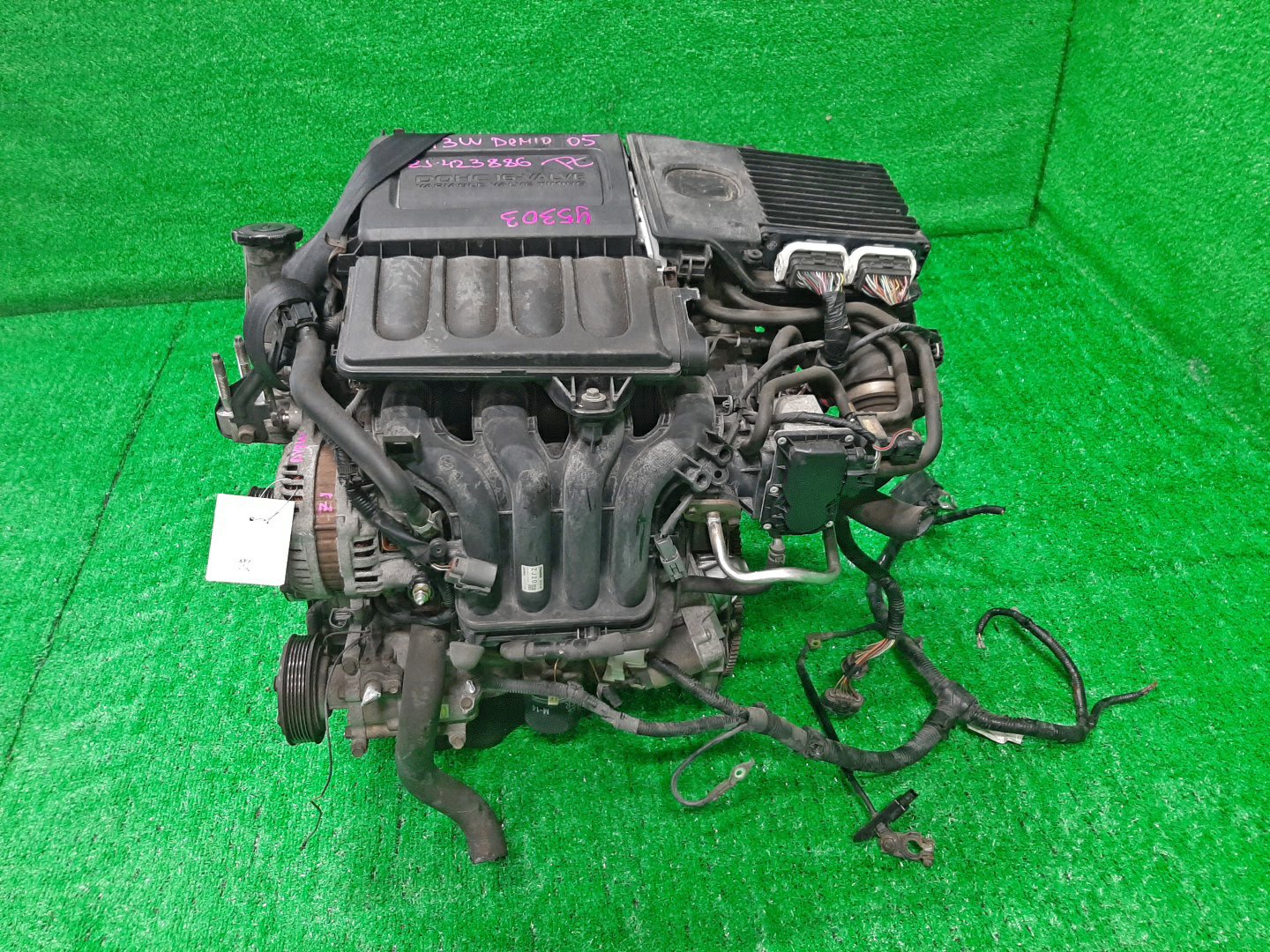 Двигатель MAZDA DEMIO DY3W ZJ-VE ELECTRO 4 ракурс