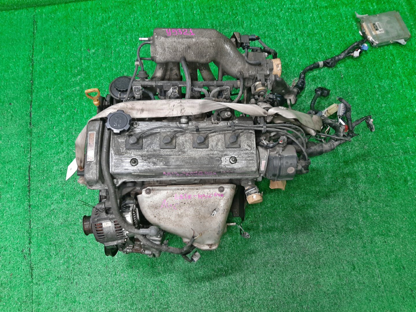 Двигатель TOYOTA SPRINTER CARIB, CERES, COROLLA, COROLLA LEVIN, SPRINTER MARINO, COROLLA SPACIO, SPRINTER, SPRINTER TRUENO AE111G, AE101, AE111, AE111N 4A-FE TPAM 1 ракурс