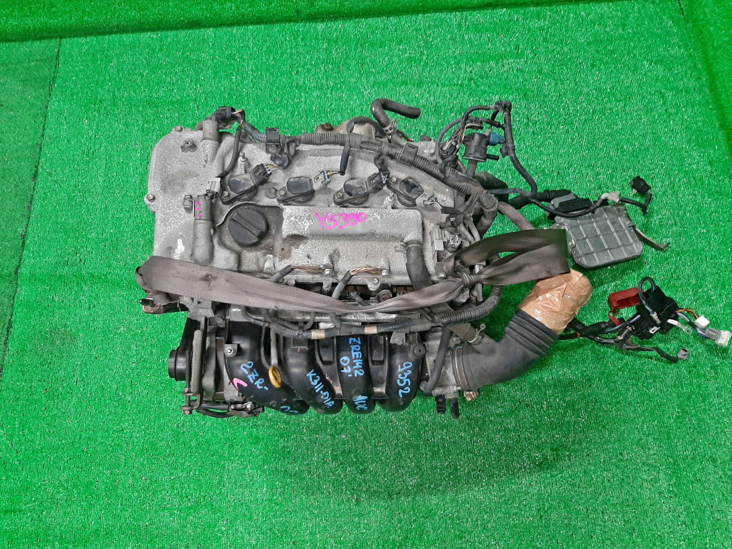 Двигатель TOYOTA IST, PREMIO, ALLION, COROLLA FIELDER, AURIS, COROLLA RUMION, COROLLA  AXIO ZSP110, ZRT265, ZRT260, ZRE144G, ZRE142G, ZRE154N, ZRE152H, ZRE152, ZRE152N, ZRE142, ZRE144 2ZR-FE 0543985 1 ракурс