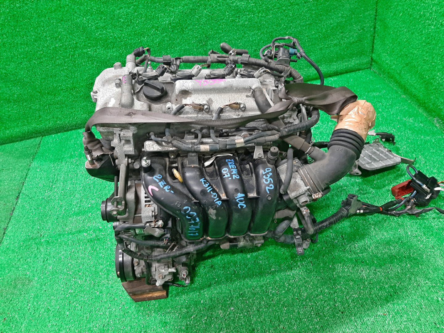 Двигатель TOYOTA IST, PREMIO, ALLION, COROLLA FIELDER, AURIS, COROLLA RUMION, COROLLA  AXIO ZSP110, ZRT265, ZRT260, ZRE144G, ZRE142G, ZRE154N, ZRE152H, ZRE152, ZRE152N, ZRE142, ZRE144 2ZR-FE 0543985 4 ракурс