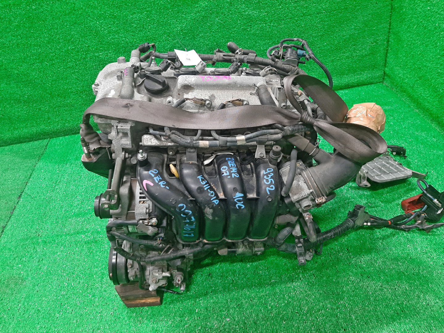 Двигатель TOYOTA IST, PREMIO, ALLION, COROLLA FIELDER, AURIS, COROLLA RUMION, COROLLA  AXIO ZSP110, ZRT265, ZRT260, ZRE144G, ZRE142G, ZRE154N, ZRE152H, ZRE152, ZRE152N, ZRE142, ZRE144 2ZR-FE 0077617 4 ракурс