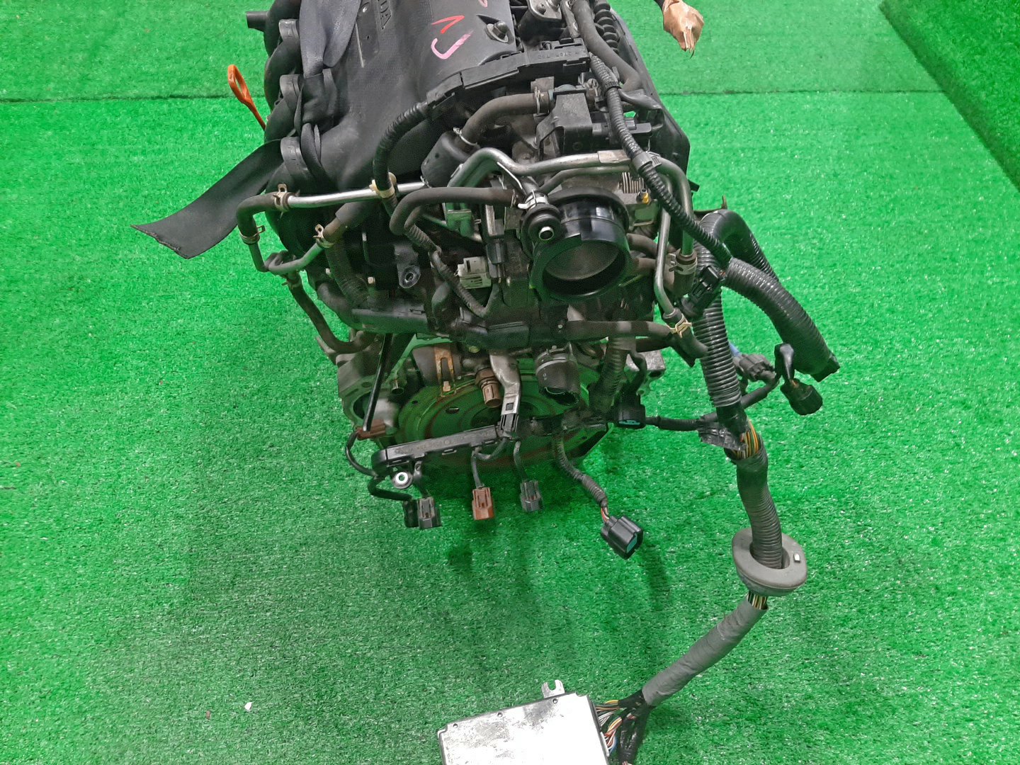 Двигатель HONDA FIT ARIA, FIT GD6, GD7, GD2, GD1 L13A I-DSI 5 ракурс