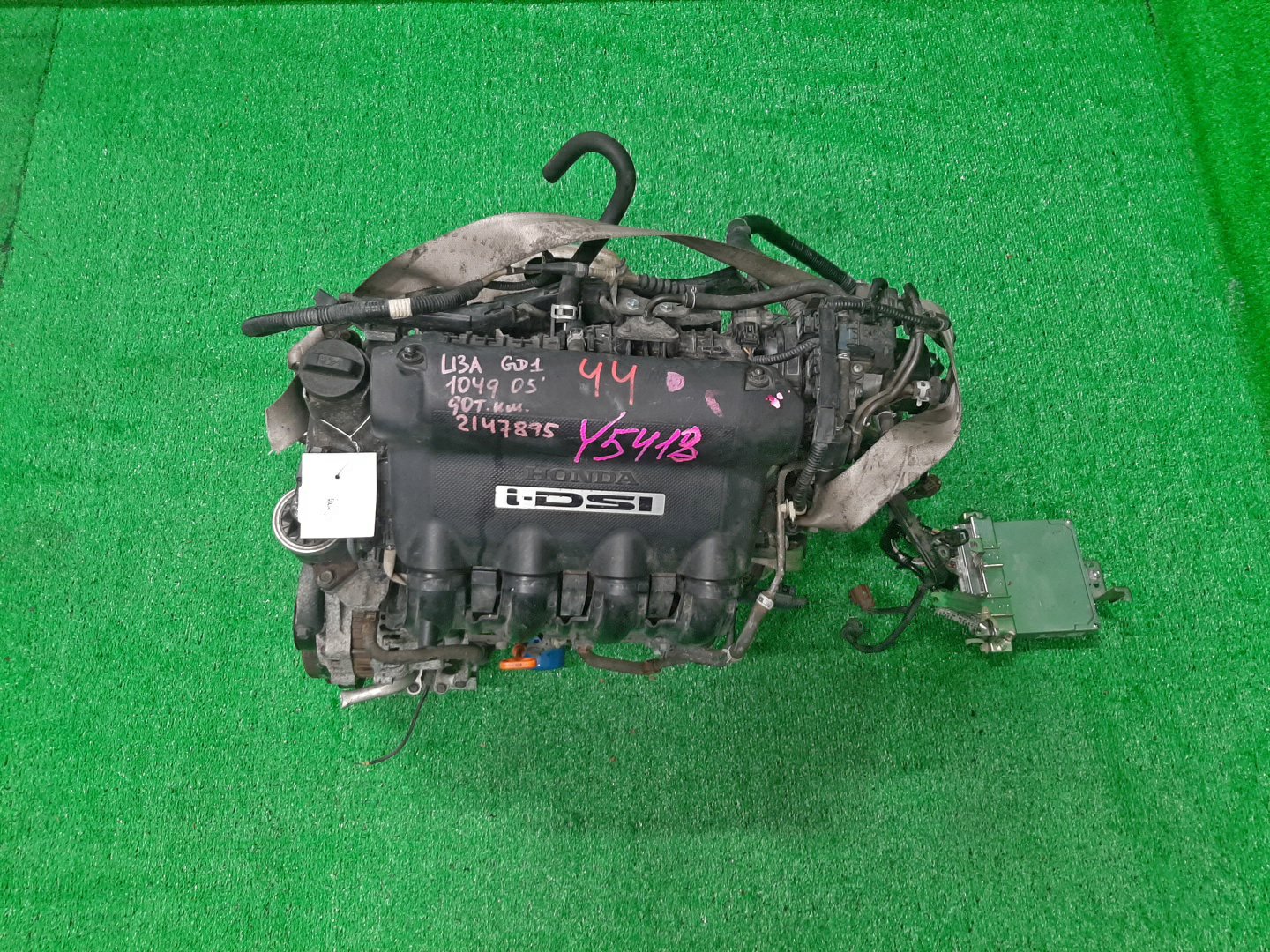 Двигатель HONDA FIT ARIA, FIT GD6, GD7, GD2, GD1 L13A I-DSI 1 ракурс
