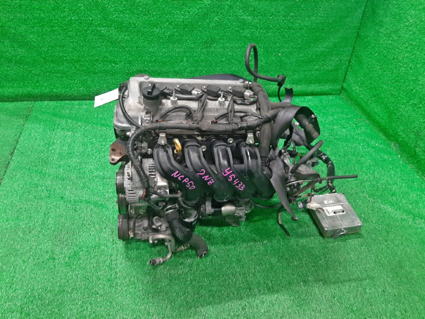 Двигатель TOYOTA FUNCARGO, IST, VITZ, WILL VI, PROBOX, BB, PORTE, WILL CYPHA NCP20, NCP60, NCP10, NCP19, NCP50V, NCP30, NNP10, NCP70 2NZ-FE 3925229 4 ракурс
