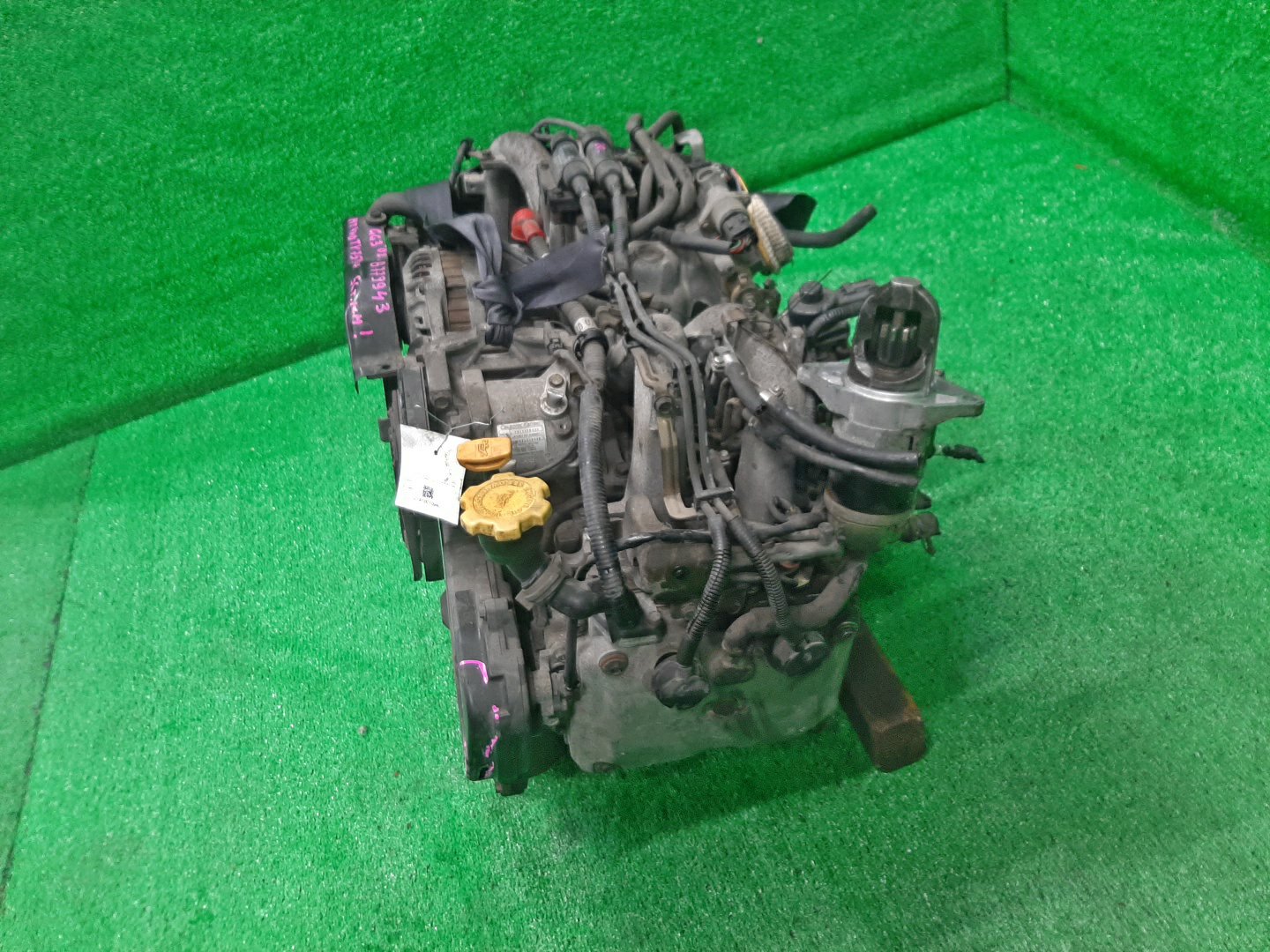 Двигатель SUBARU IMPREZA GG2, GG3, GD3, GD2 EJ152 EJ152DW5AE 4 ракурс