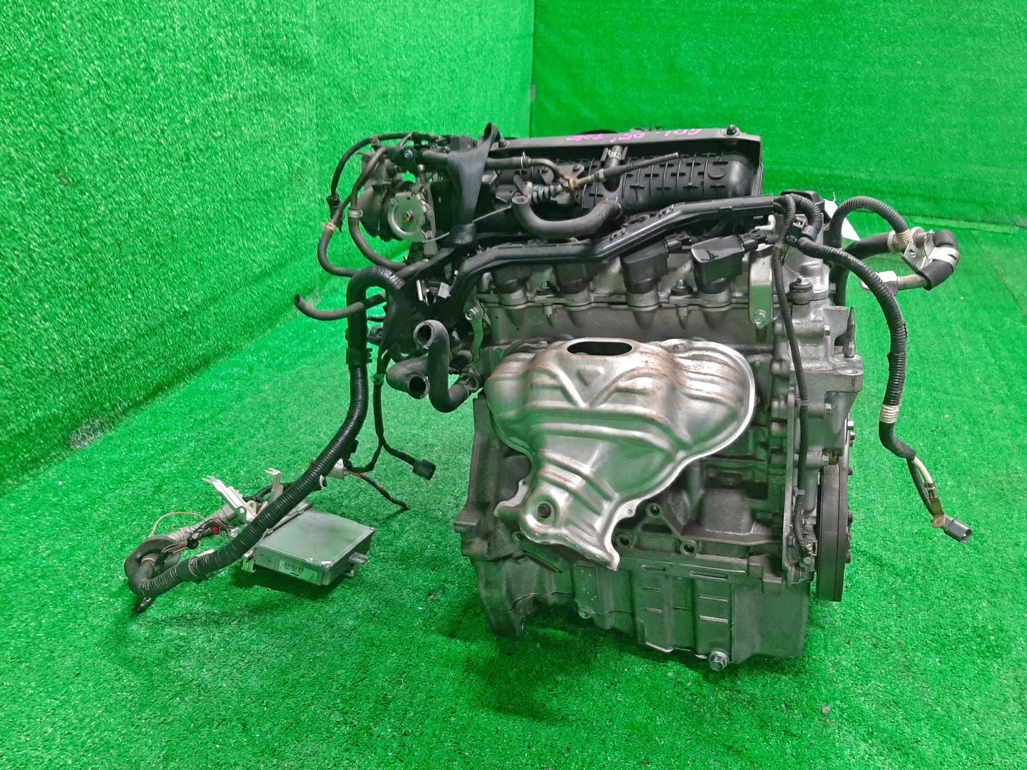 Двигатель HONDA FIT ARIA, FIT GD6, GD7, GD2, GD1 L13A I-DSI 3 ракурс