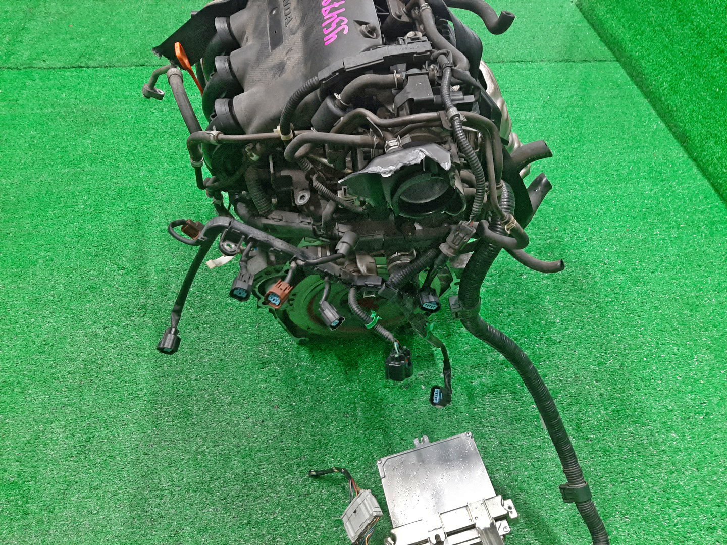 Двигатель HONDA FIT ARIA, FIT GD6, GD7, GD2, GD1 L13A I-DSI 5 ракурс